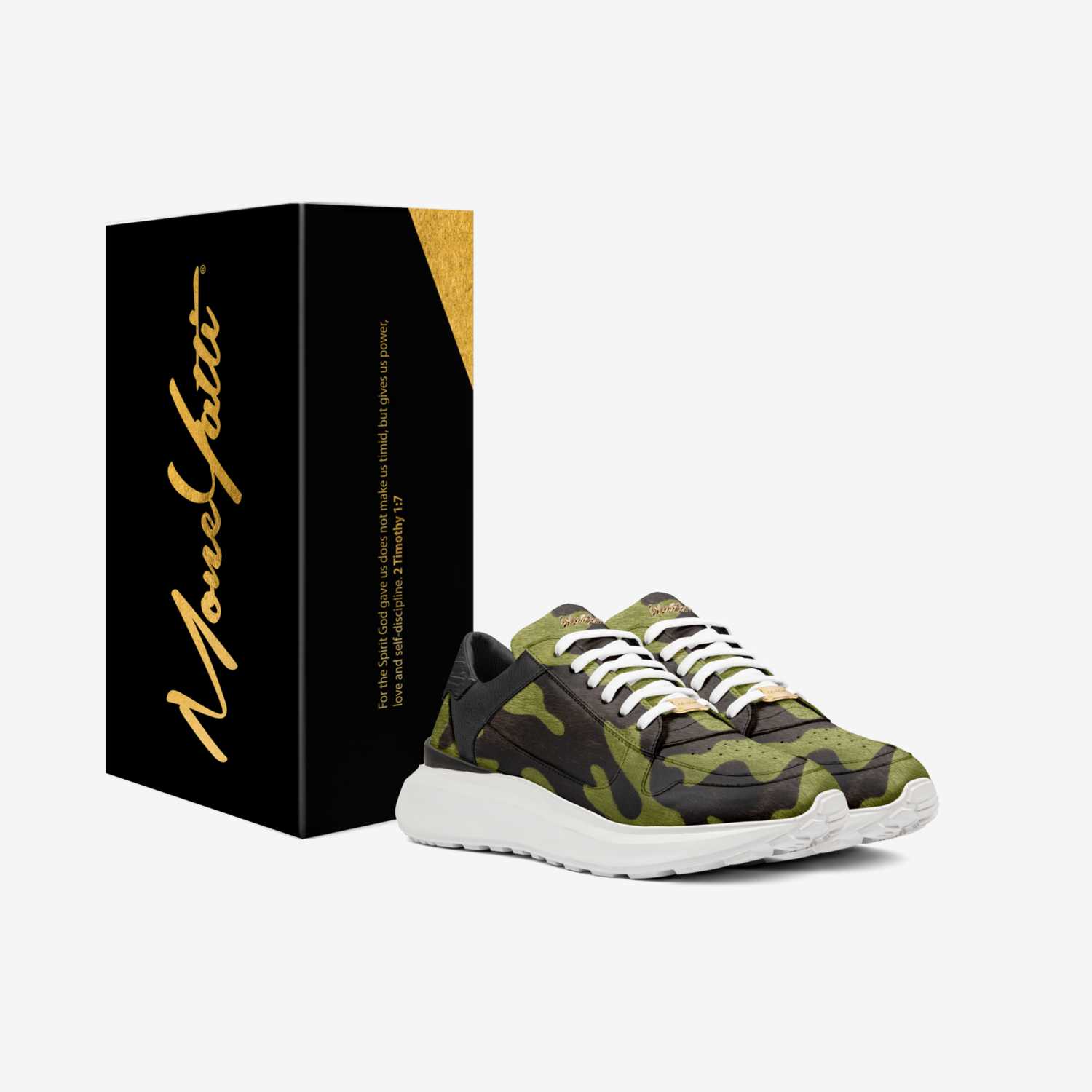 Moneyatti LG056 custom made in Italy shoes by Moneyatti Brand | Box view