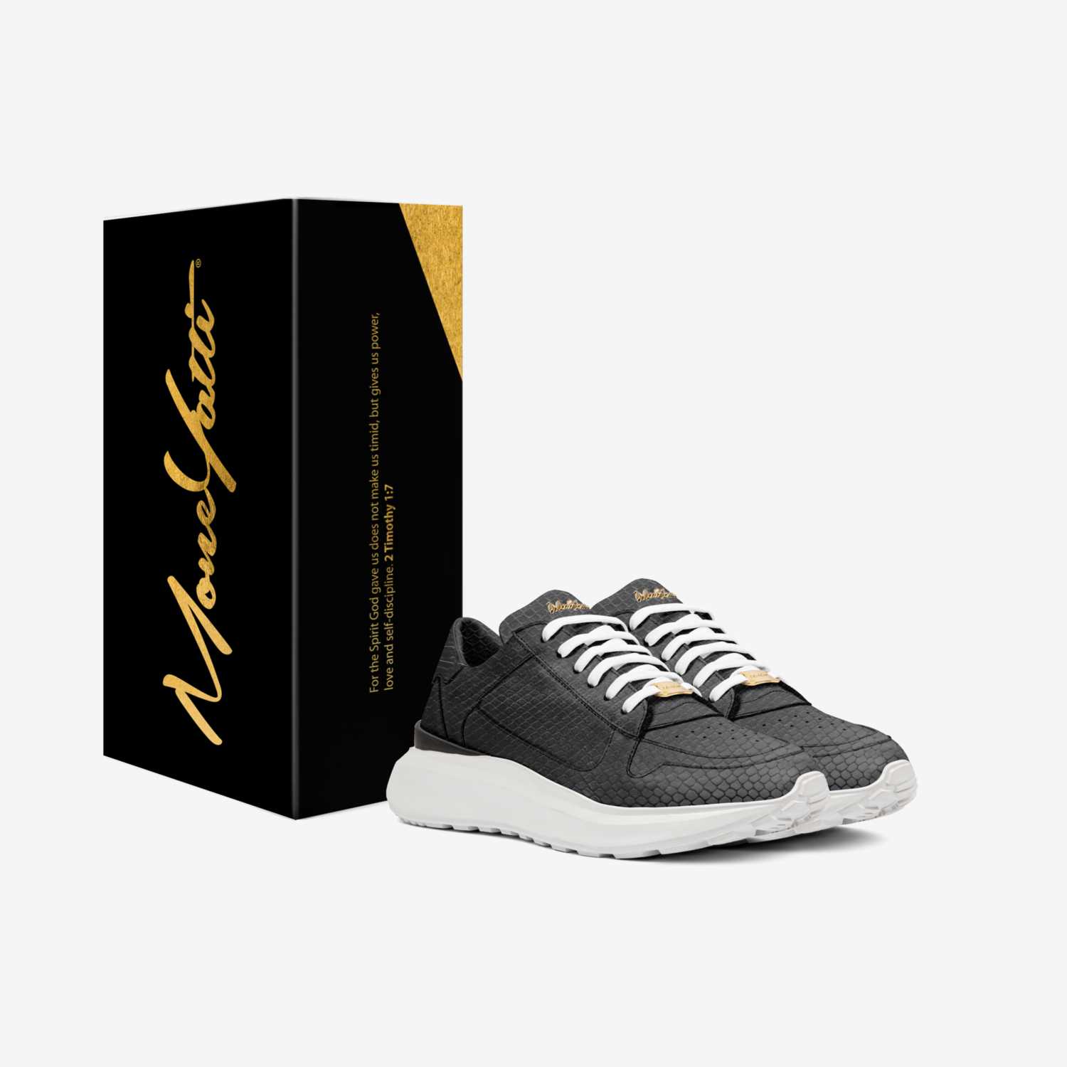  MONEYATTI LG057 custom made in Italy shoes by Moneyatti Brand | Box view