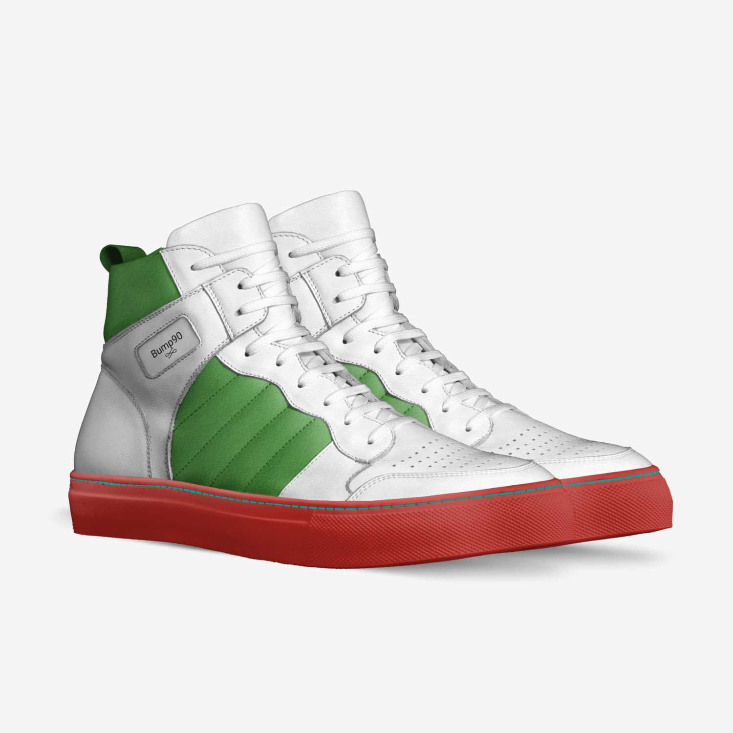 Bump90 custom made in Italy shoes by Marcos Perez | Double view