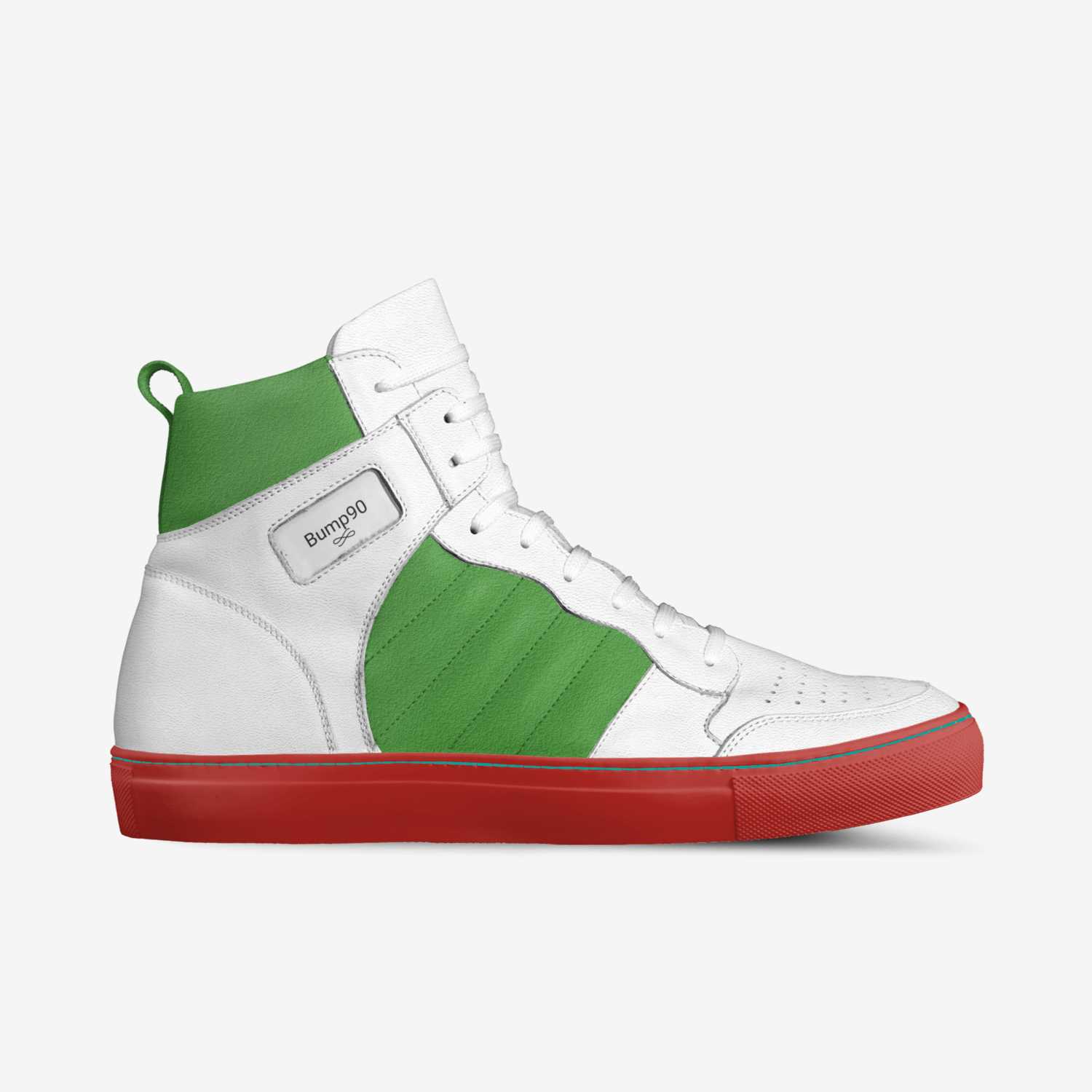 Bump90 custom made in Italy shoes by Marcos Perez | Side view