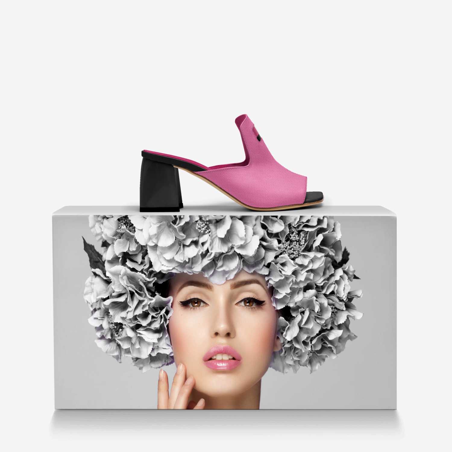 Rah-Rah's custom made in Italy shoes by Sherard Sharpe | Over box view