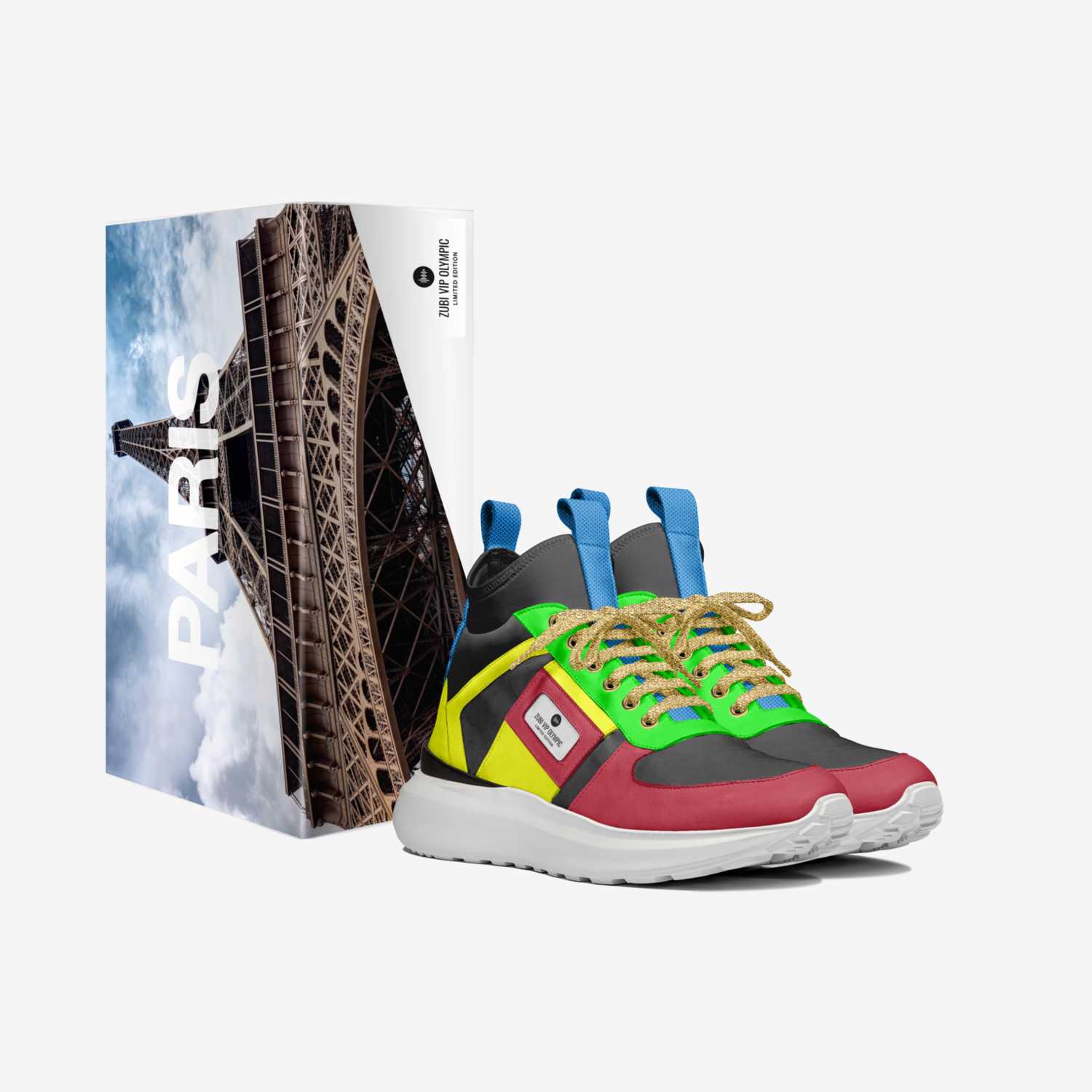 ZUBI VIP OLYMPIC custom made in Italy shoes by Carlos Zubizarreta | Box view