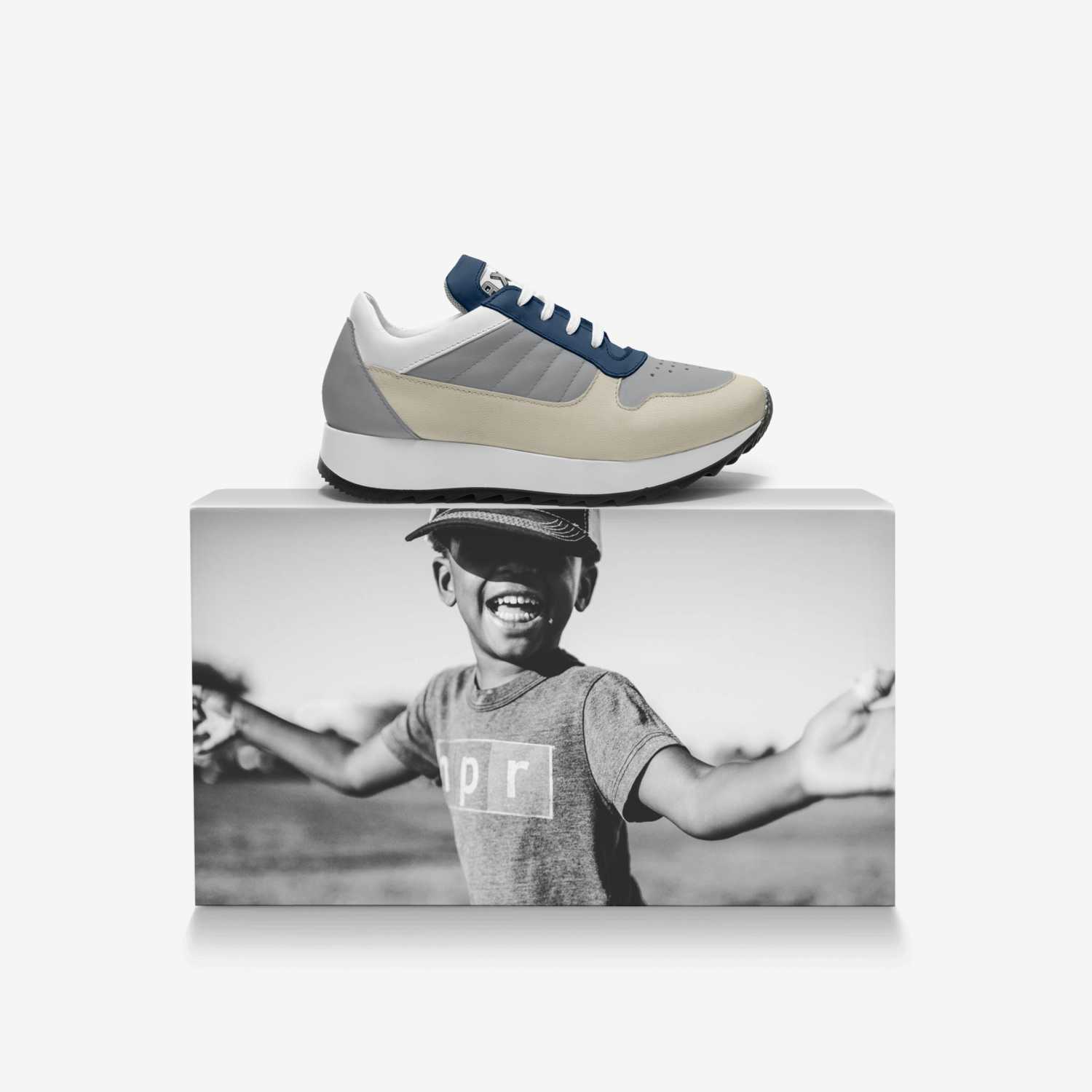 AXUM Lenox custom made in Italy shoes by Jermaine Bennett | Over box view
