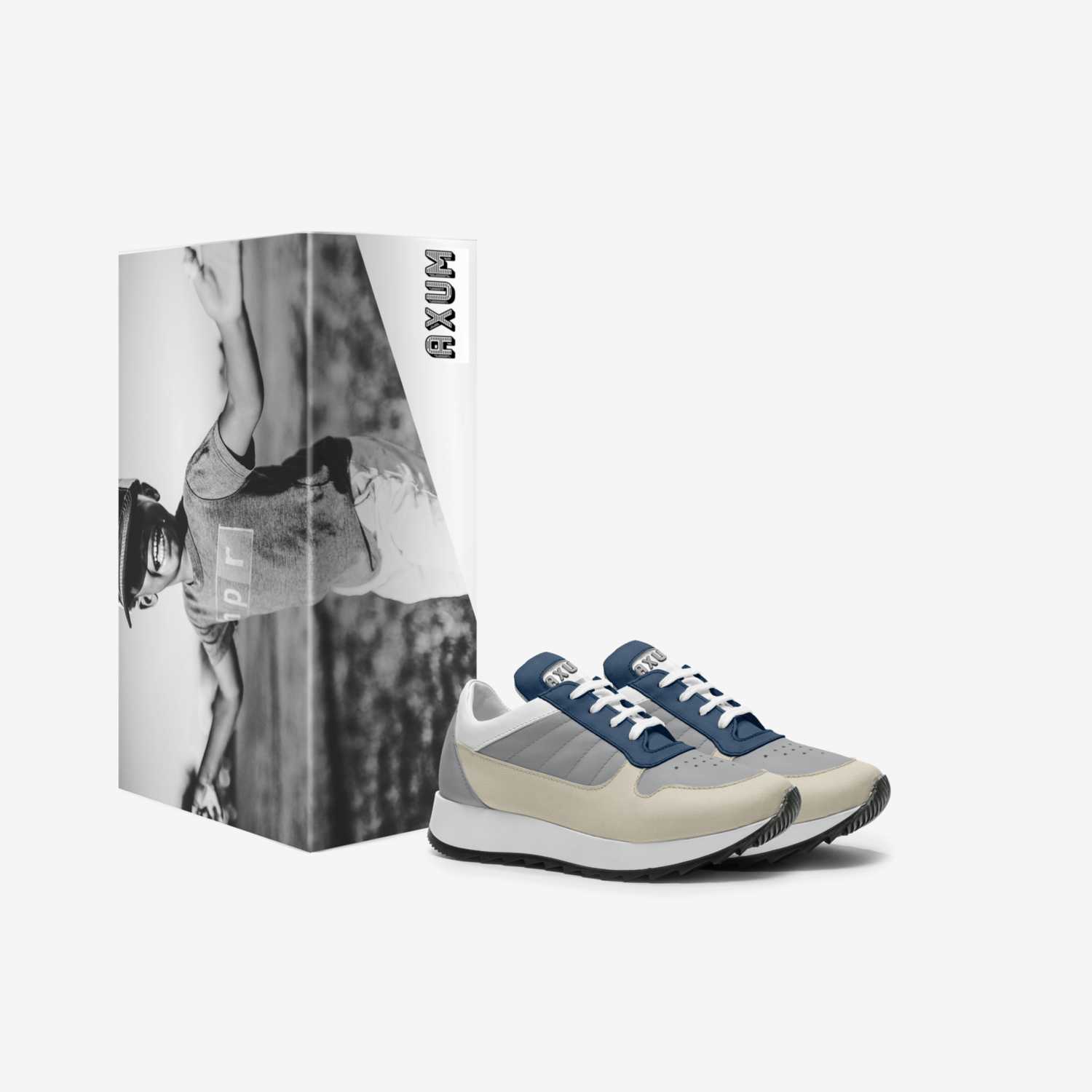 AXUM Lenox custom made in Italy shoes by Jermaine Bennett | Box view