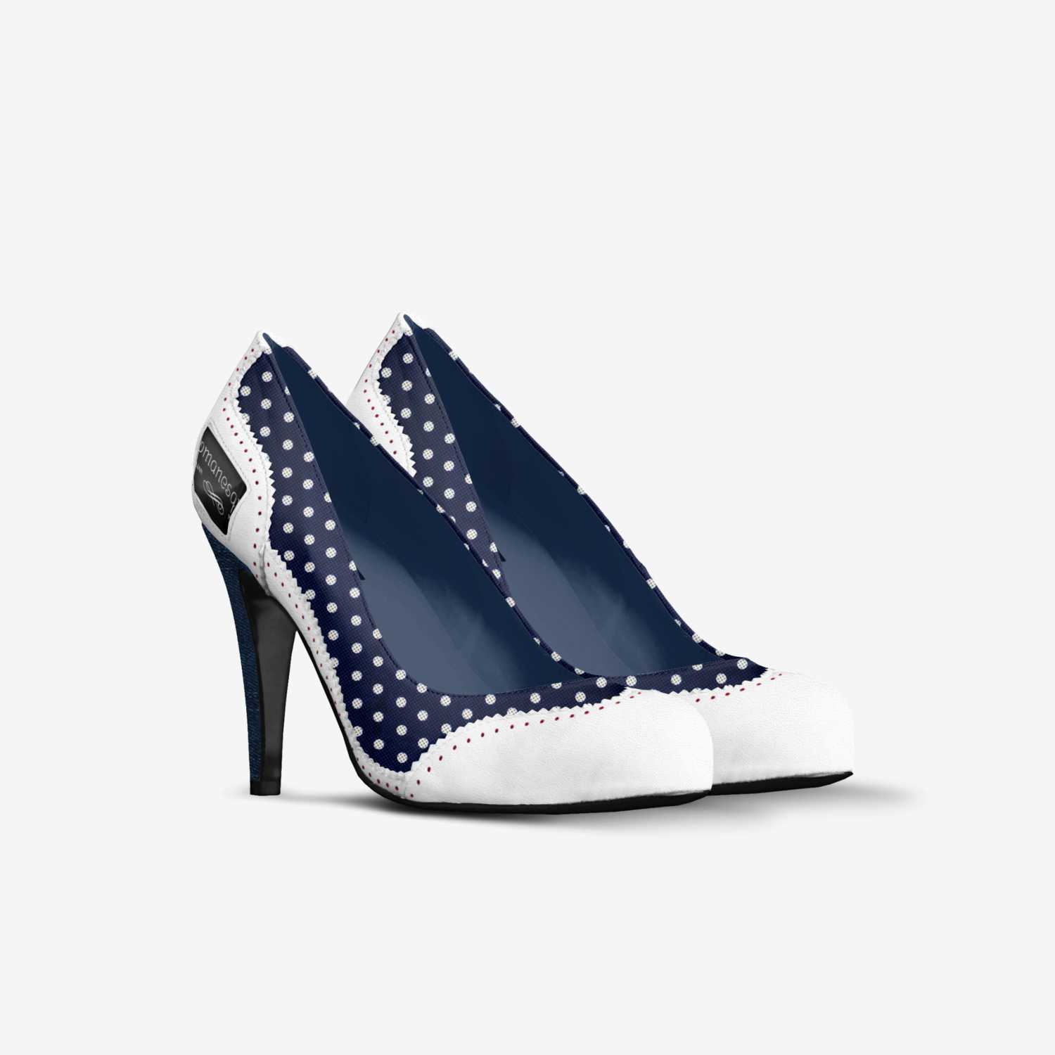 Romanesque custom made in Italy shoes by Karolina Romańska-kuć | Double view