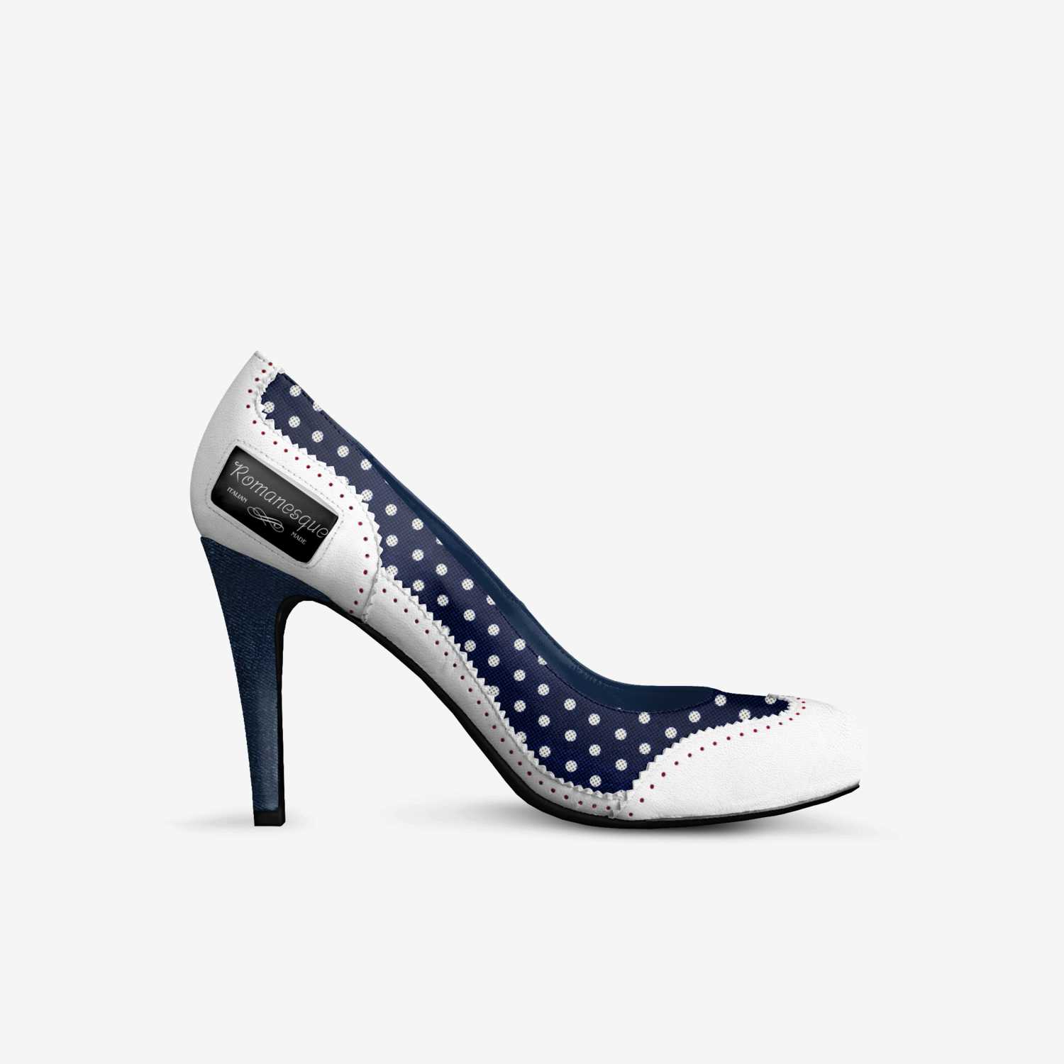 Romanesque custom made in Italy shoes by Karolina Romańska-kuć | Side view