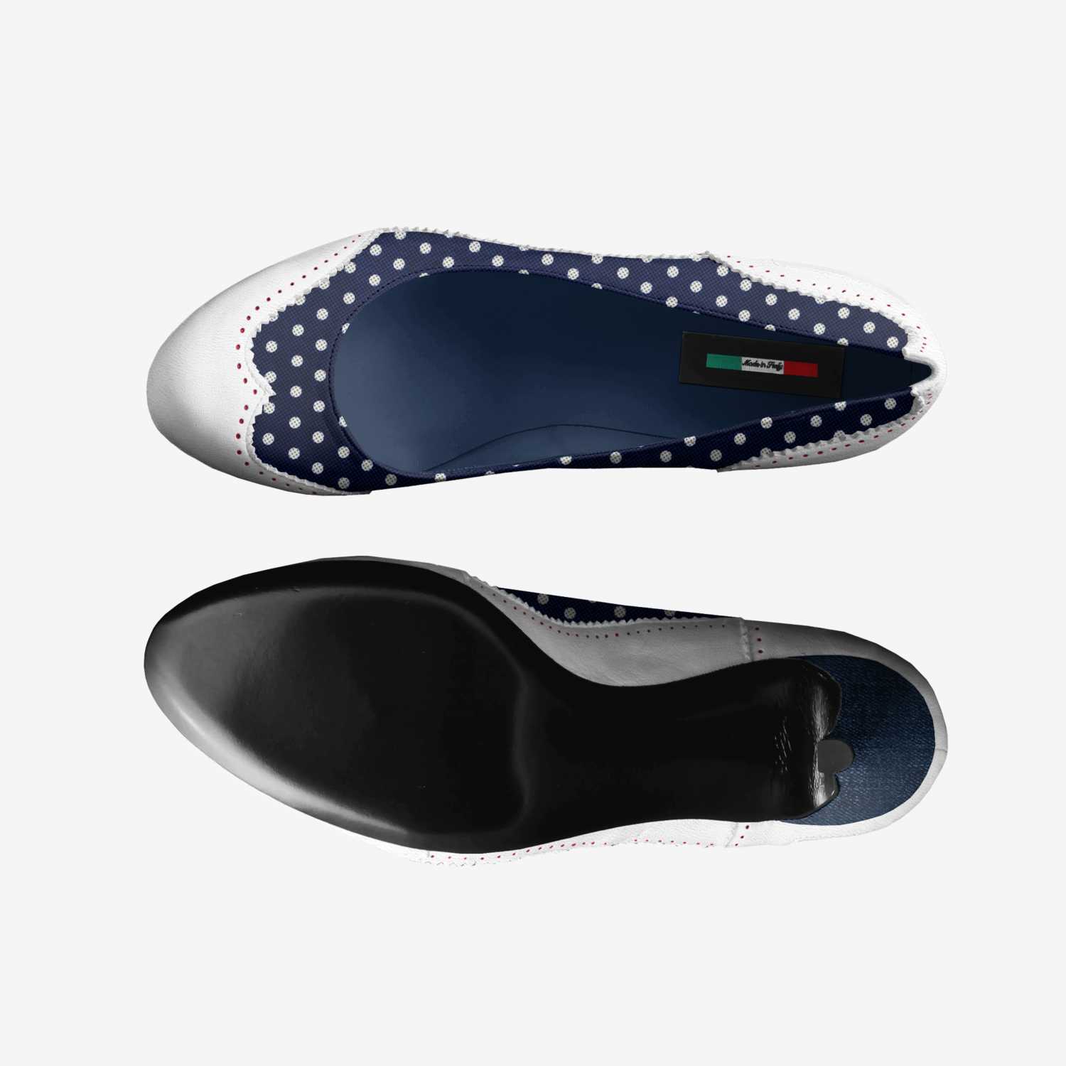 Romanesque custom made in Italy shoes by Karolina Romańska-kuć | Top view