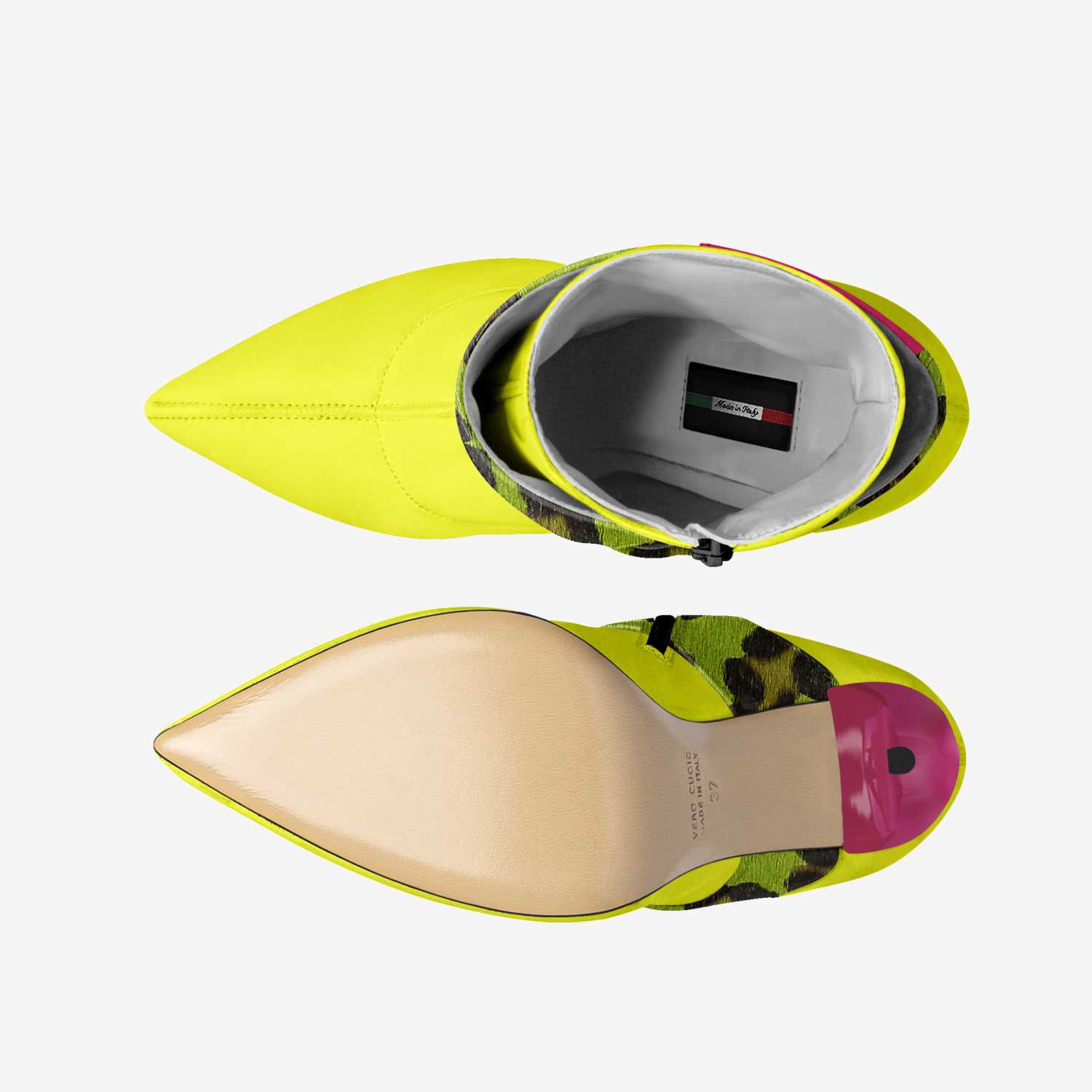 CALYX:GLOW custom made in Italy shoes by Gifford Jones | Top view