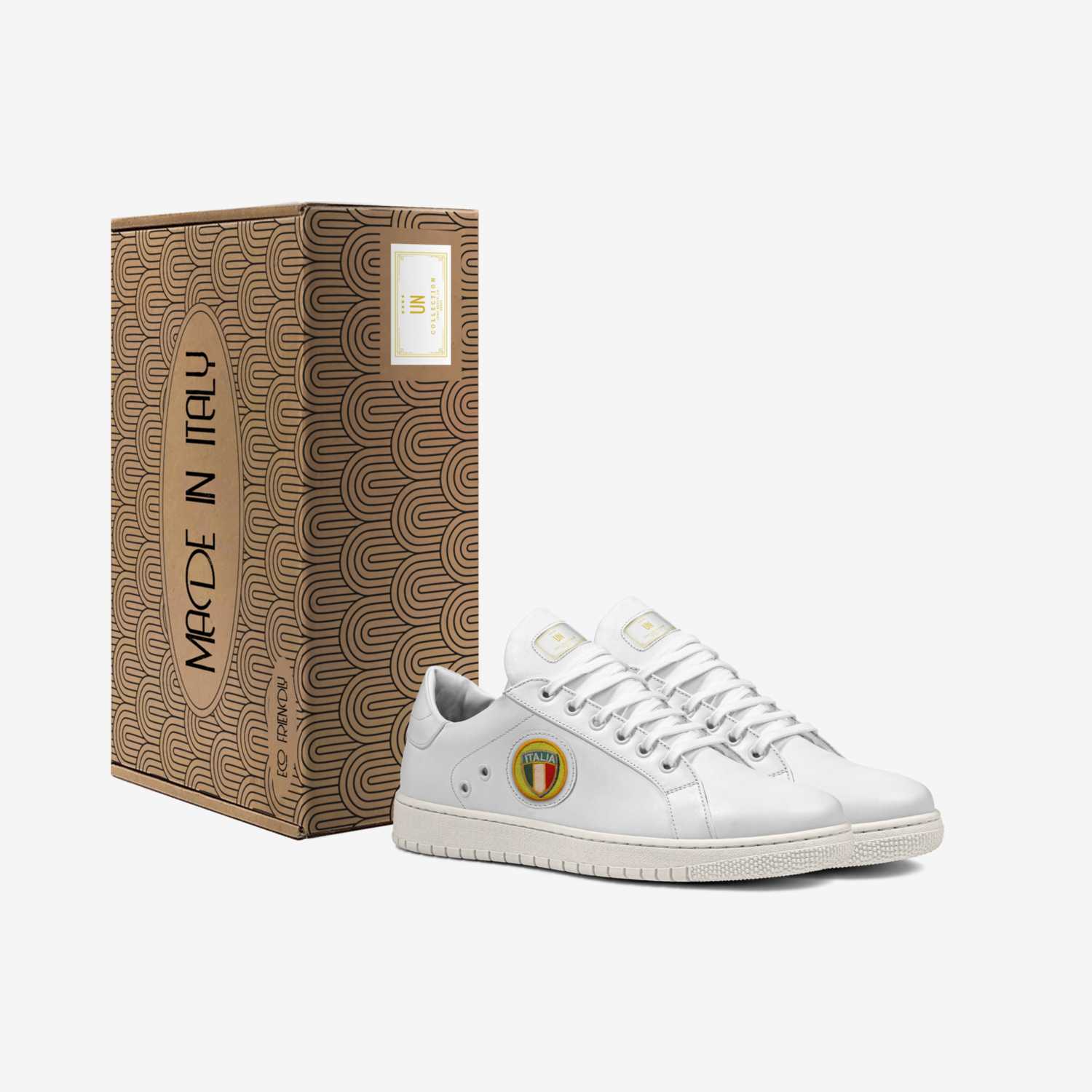 ITALIA LEATHER 03 custom made in Italy shoes by Duvall Daniels | Box view