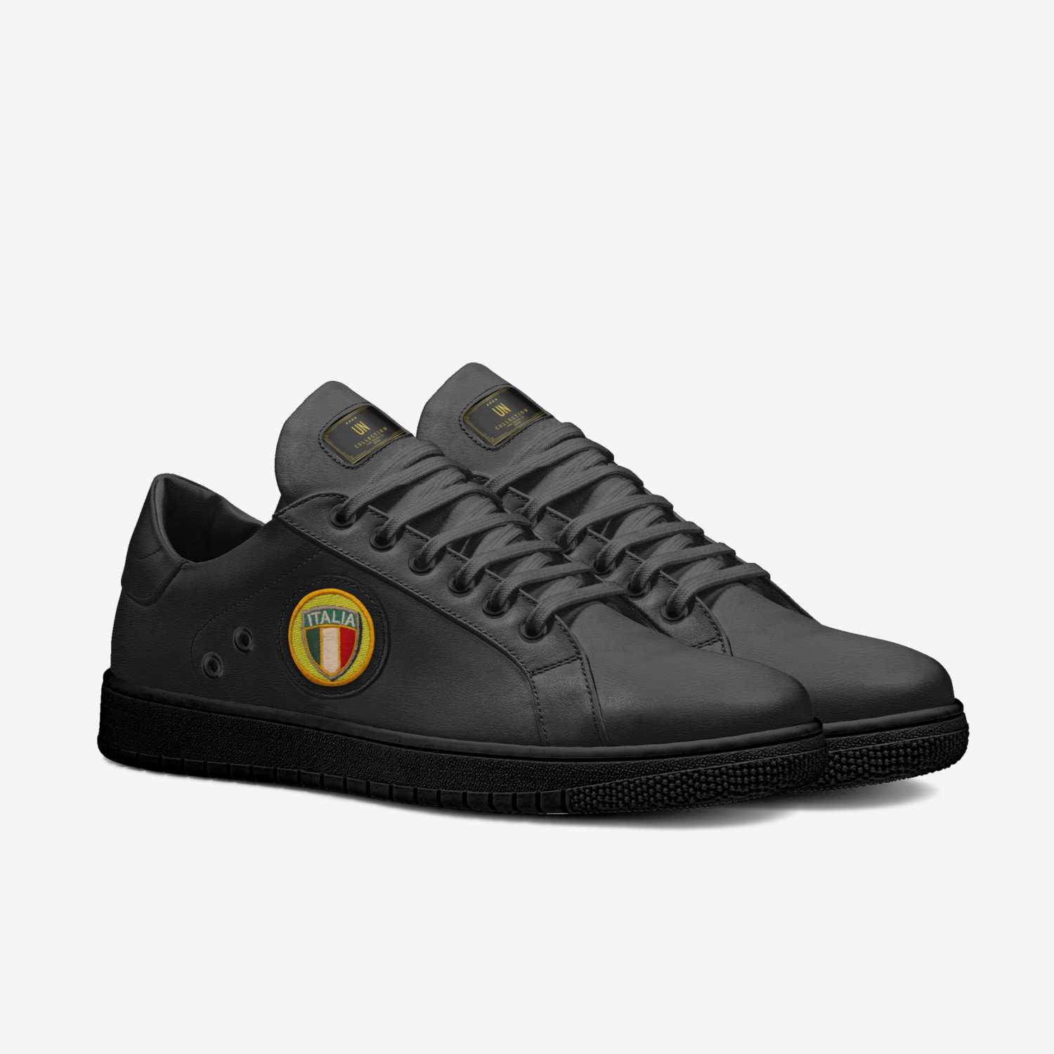 ITALIA LEATHER 06 custom made in Italy shoes by Duvall Daniels | Double view