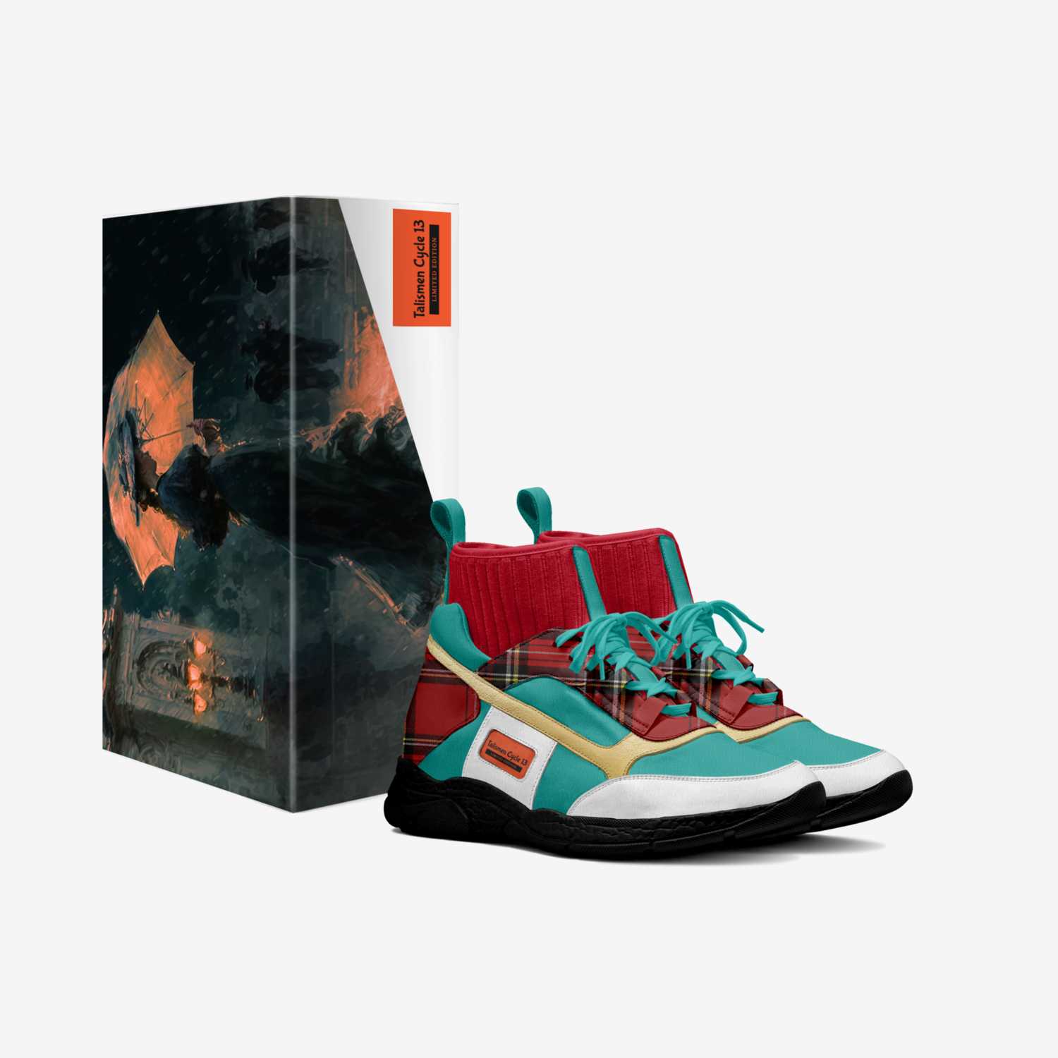 Talismen Cycle 13 custom made in Italy shoes by Don W | Box view