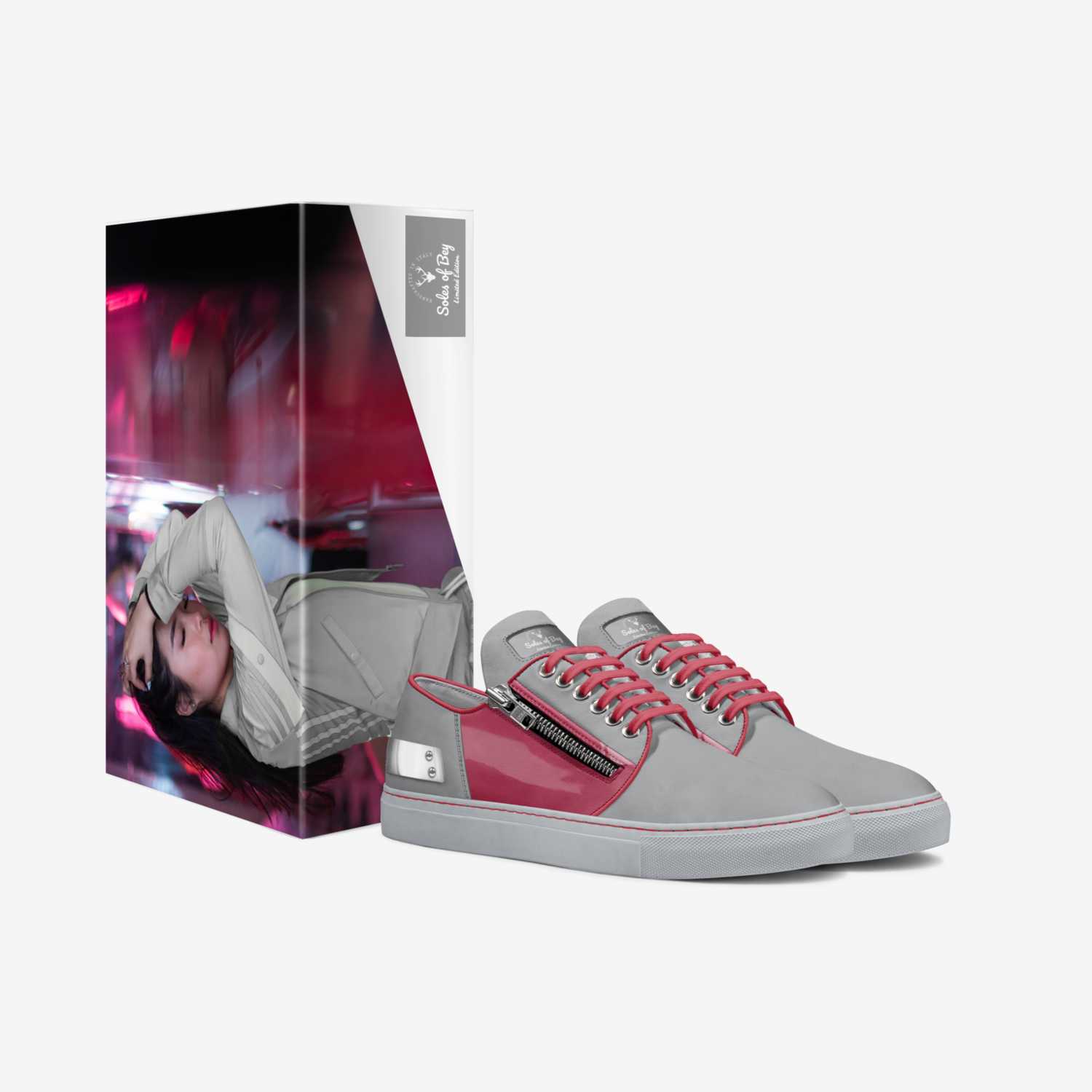 Soles of Bey  custom made in Italy shoes by Quiame Bey | Box view
