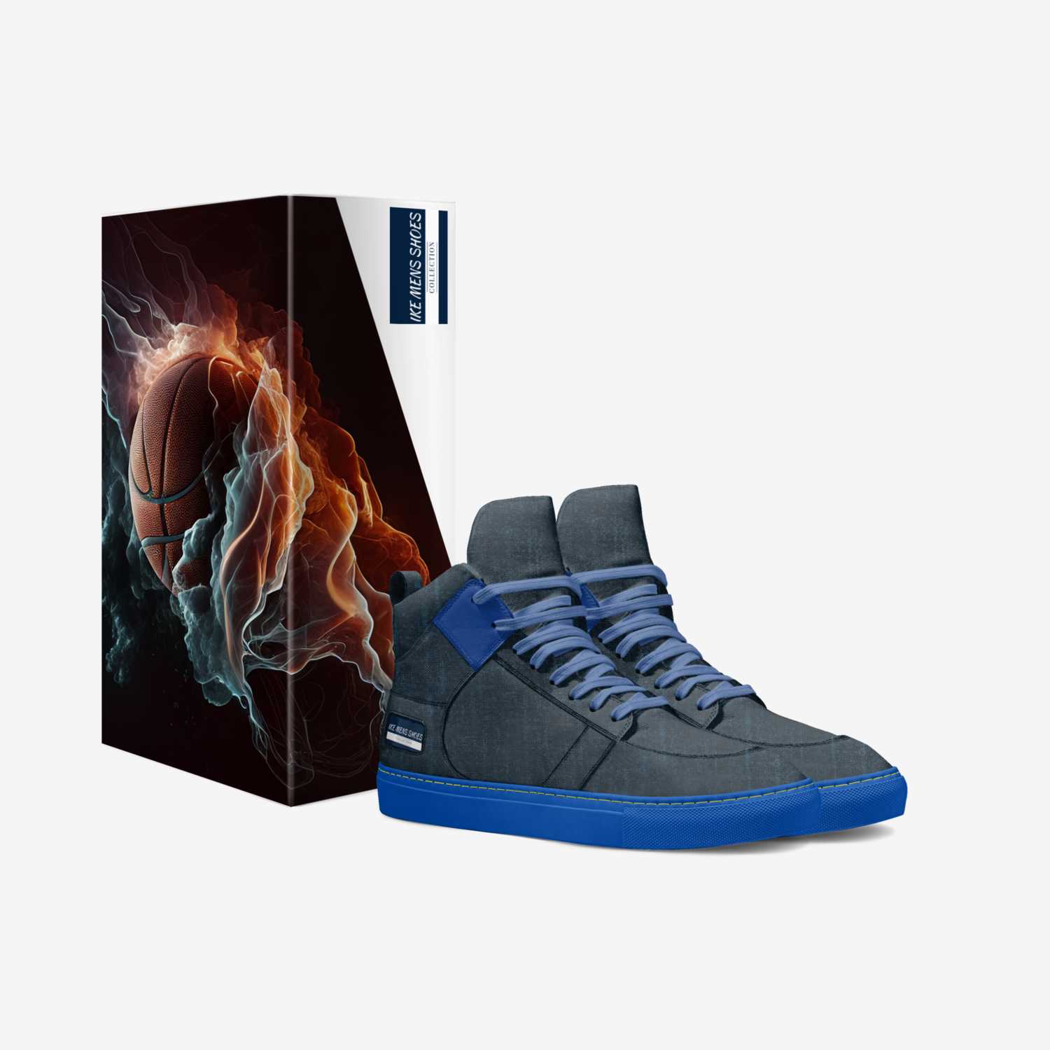 IKE MENS SHOES  custom made in Italy shoes by Isaac A Mensah | Box view