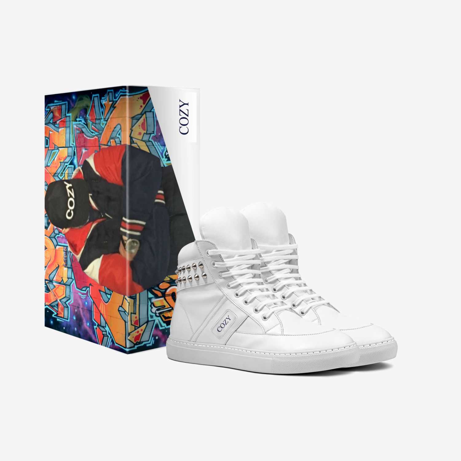COZY KICKS 16 custom made in Italy shoes by Cozy | Box view