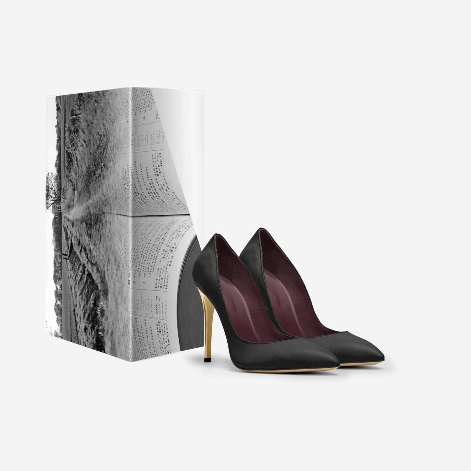 Pathway custom made in Italy shoes by Natalia Edwards | Box view