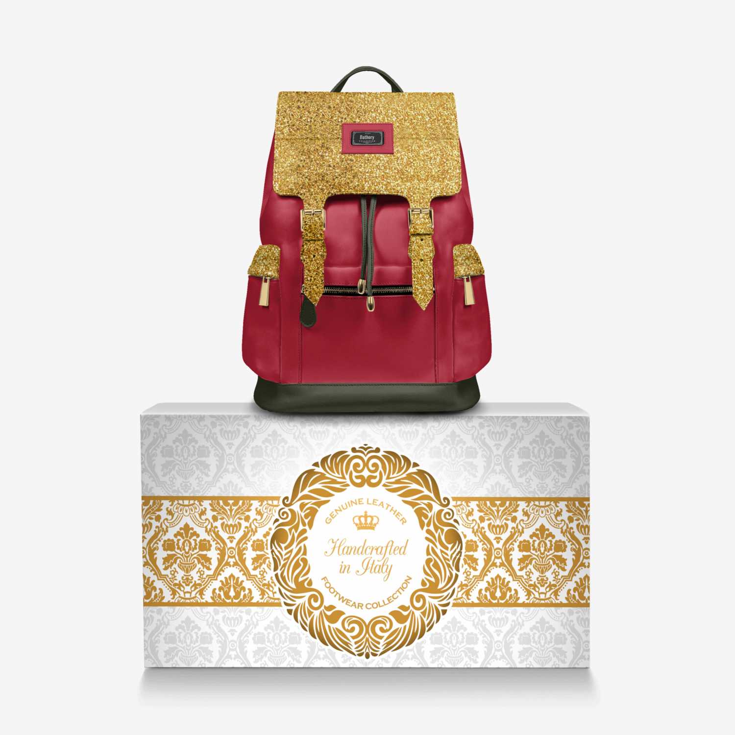 Bathory  custom made in Italy design by Risa Tsuki | Over box view