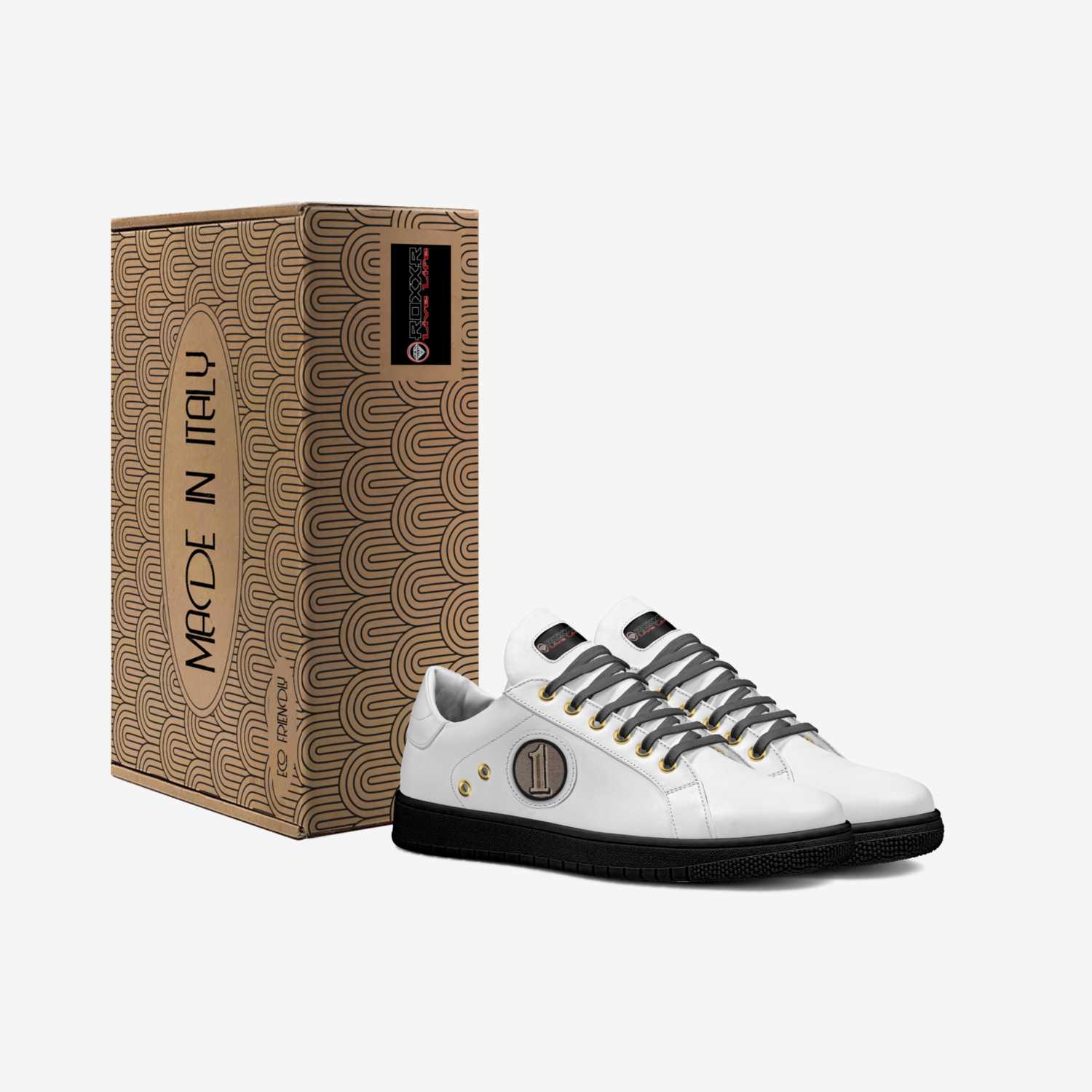 ROXXR 01 VINTAGE custom made in Italy shoes by Jeffrey Fisher | Box view