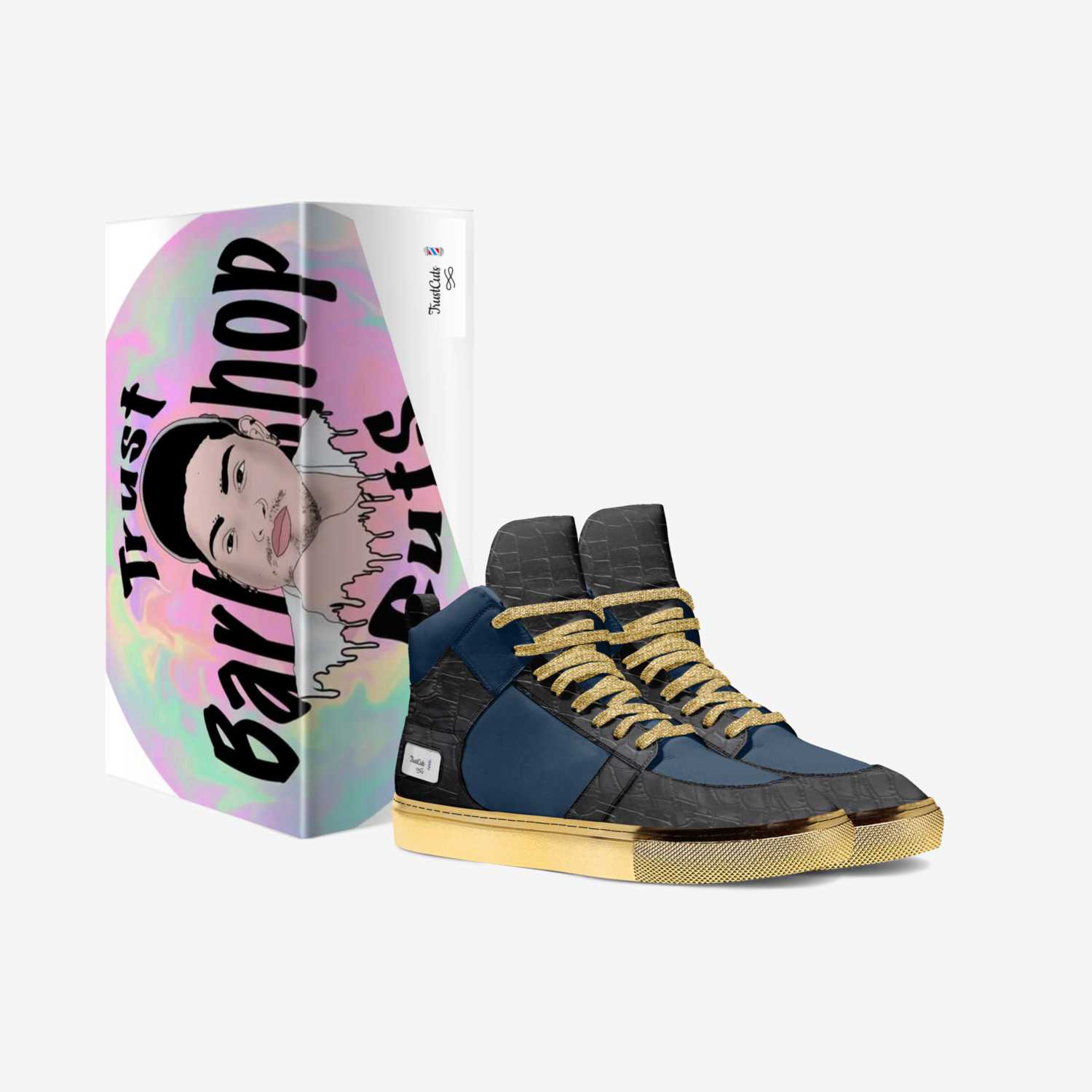 TrustCuts 💈 custom made in Italy shoes by Joanna Sanchez | Box view