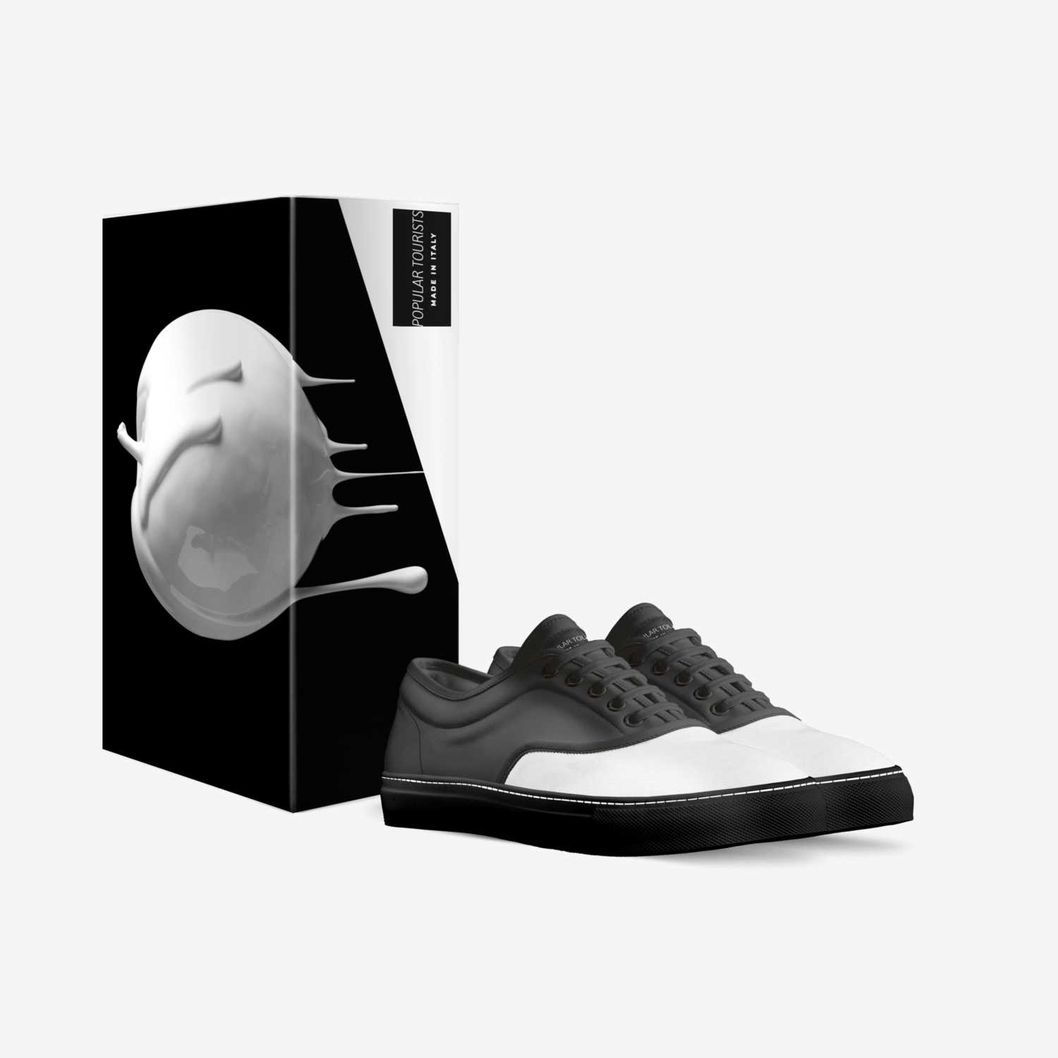 POPULAR TOURISTS custom made in Italy shoes by Johnathan Monroe | Box view