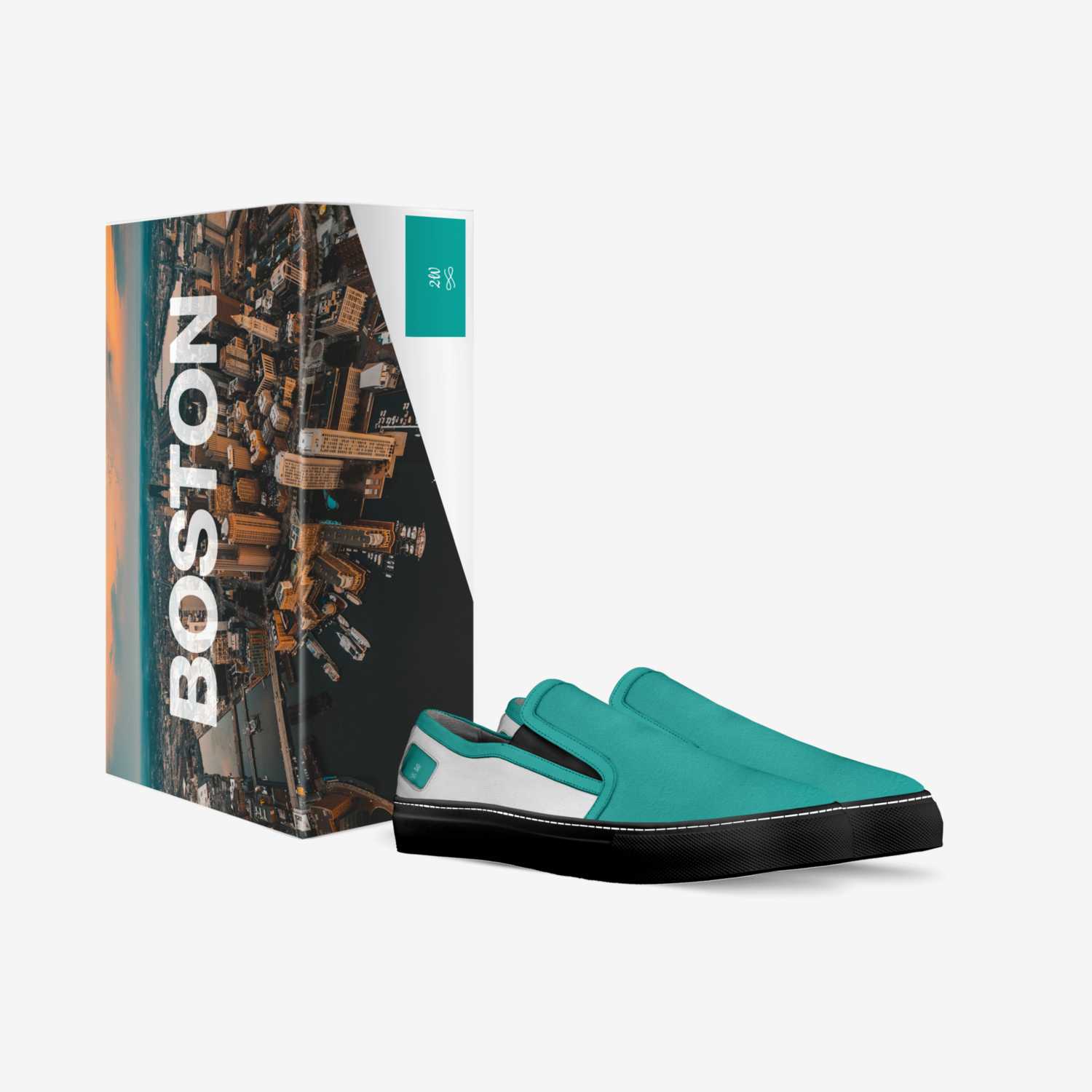 2W custom made in Italy shoes by Michele Campbell (james) | Box view