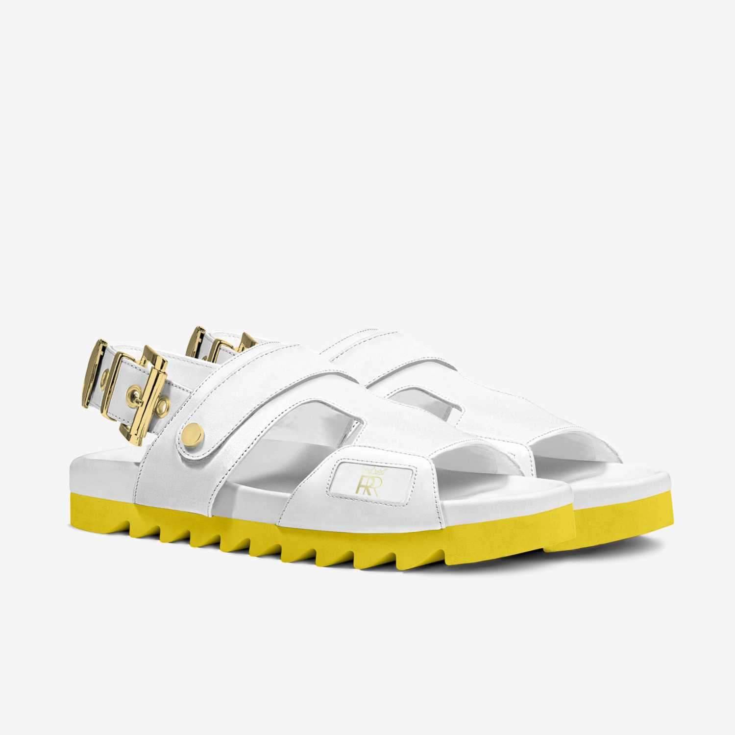 Royal Race GMP custom made in Italy shoes by Princess Yvonne Guébli | Double view