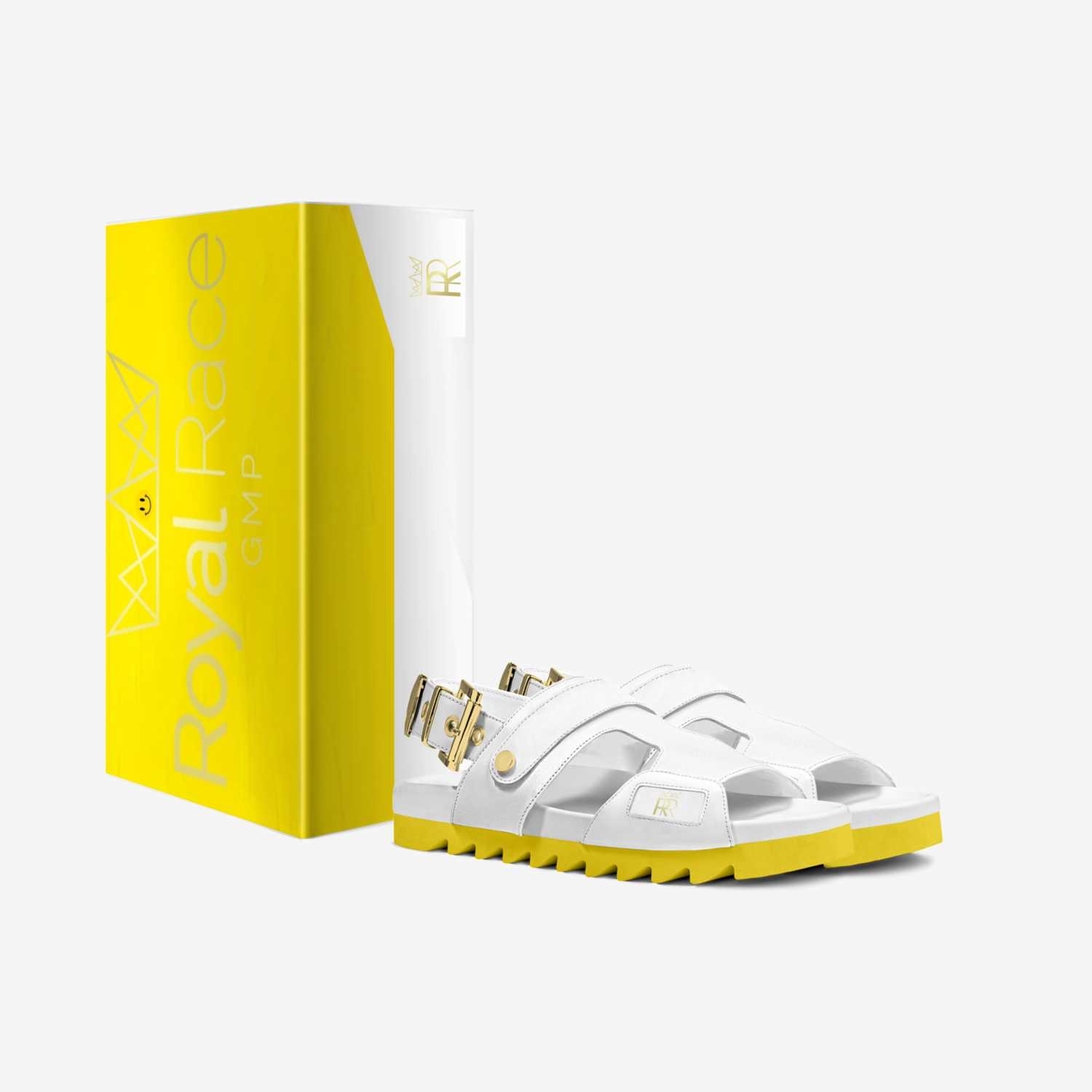 Royal Race GMP custom made in Italy shoes by Princess Yvonne Guébli | Box view