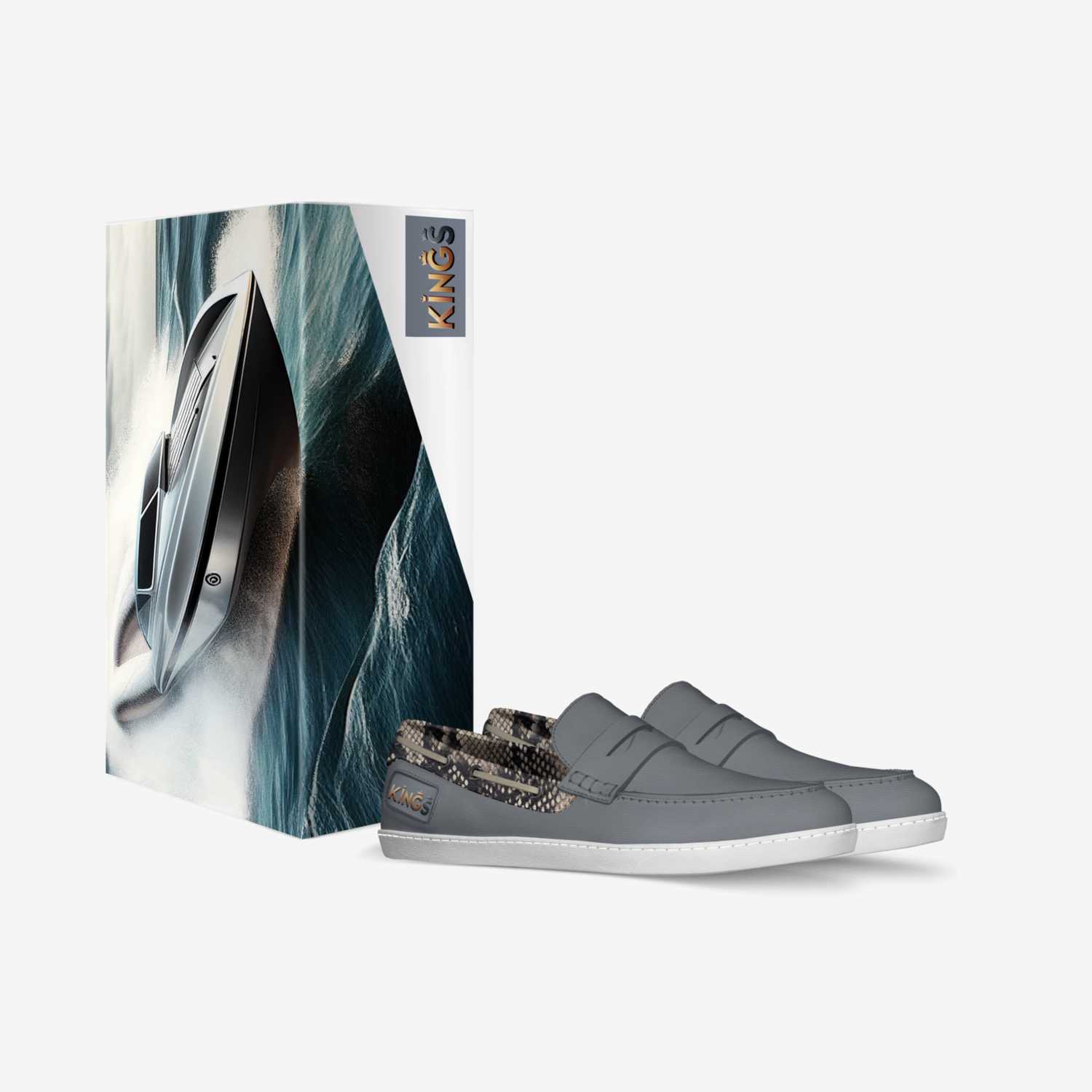 Executive custom made in Italy shoes by Rich King | Box view