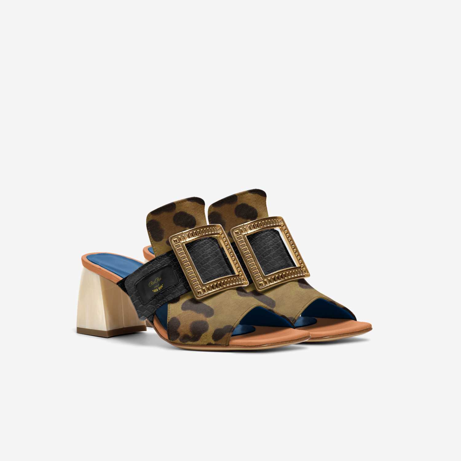 Rere custom made in Italy shoes by Renita Kennedy | Double view