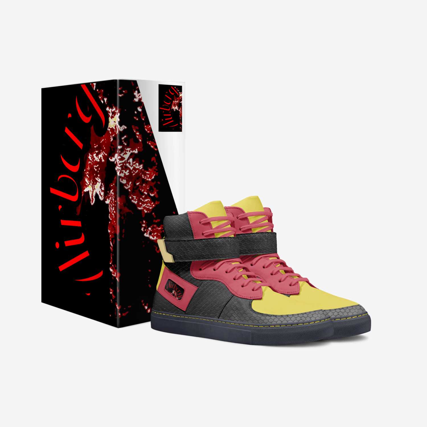 Airberg custom made in Italy shoes by Samanthia Joseph | Box view