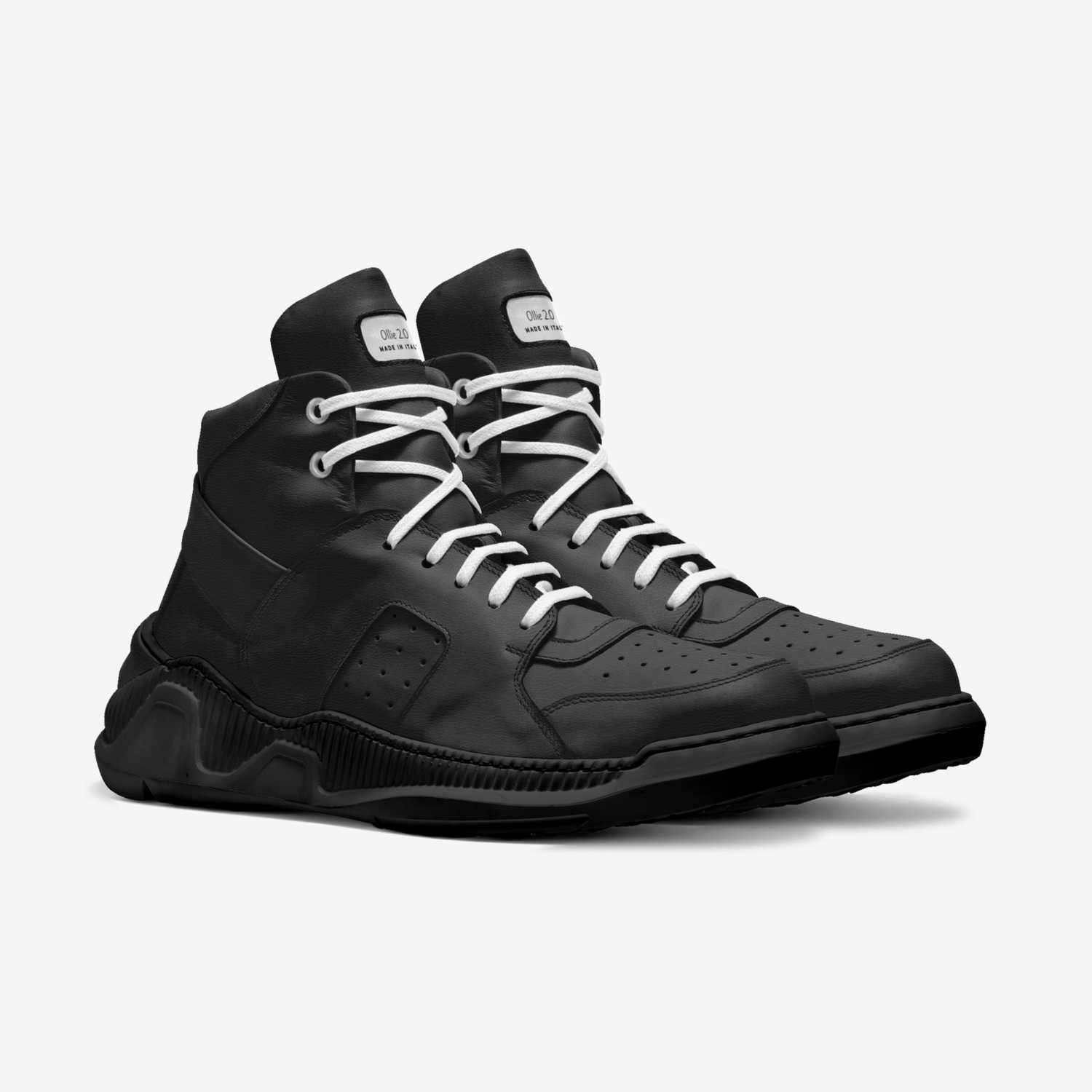 Ollie 2.0 custom made in Italy shoes by Ollie Howie | Double view