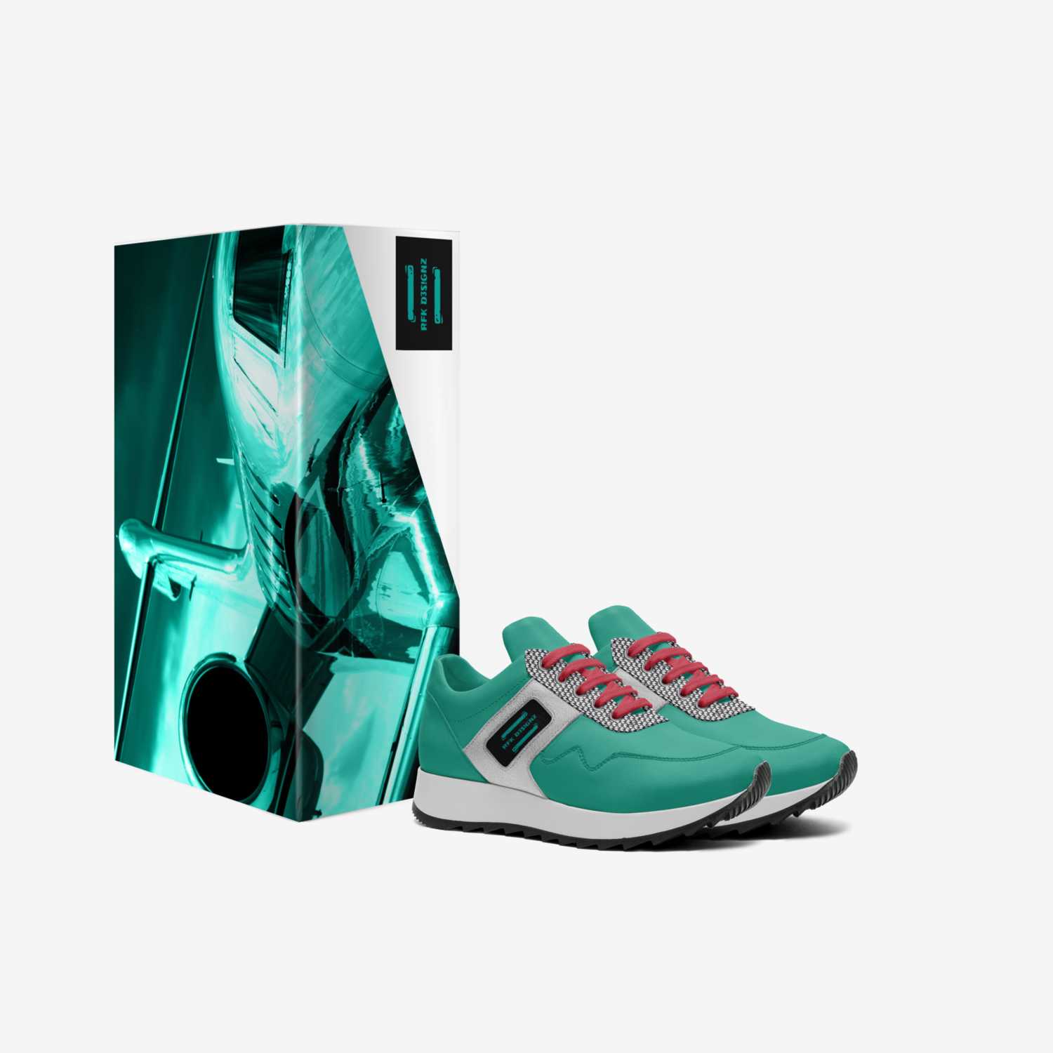 NO LIMIT AC1 custom made in Italy shoes by Rudanie Kunst | Box view