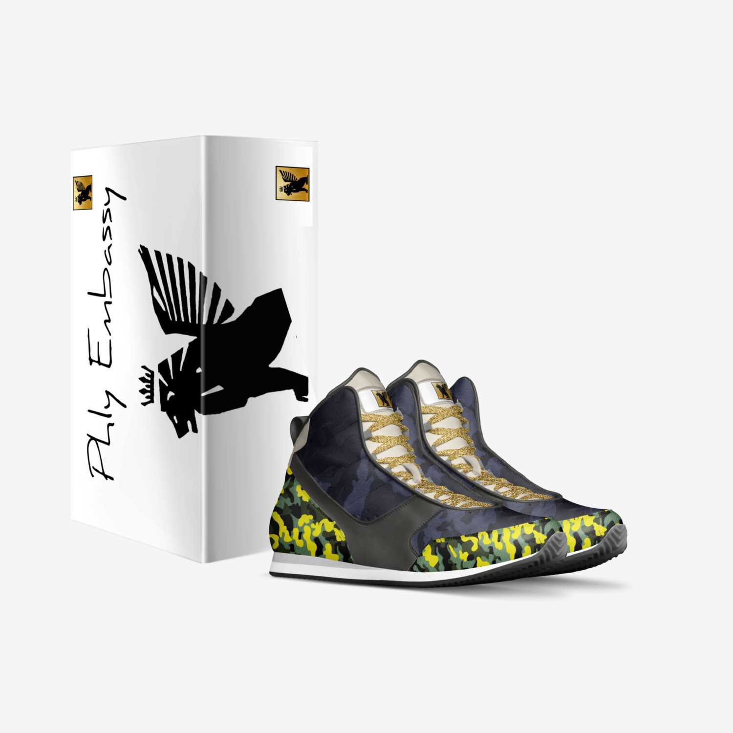 Phly Runners  custom made in Italy shoes by Dejuan Short | Box view