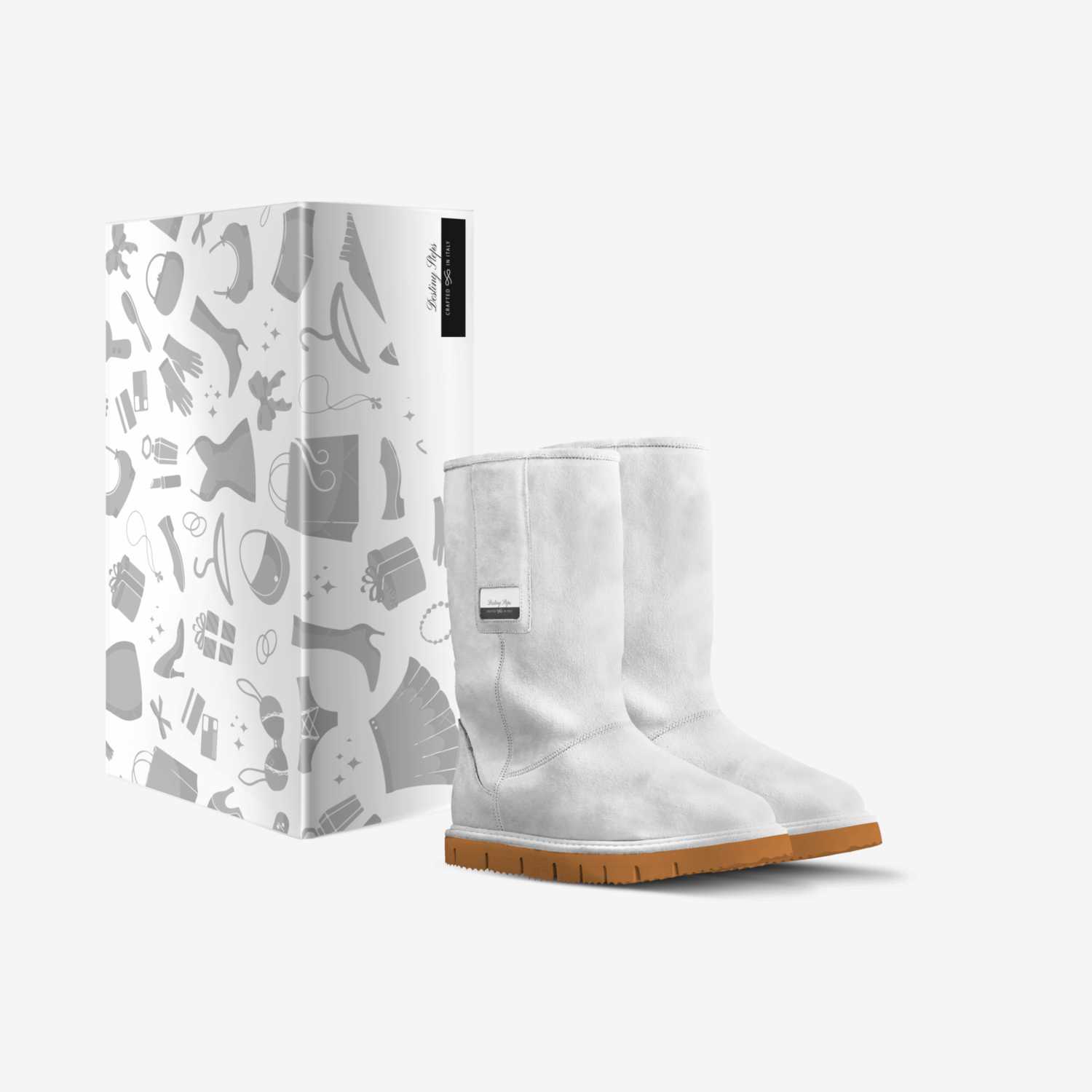 Destiny Steps custom made in Italy shoes by Martel Mitchell | Box view
