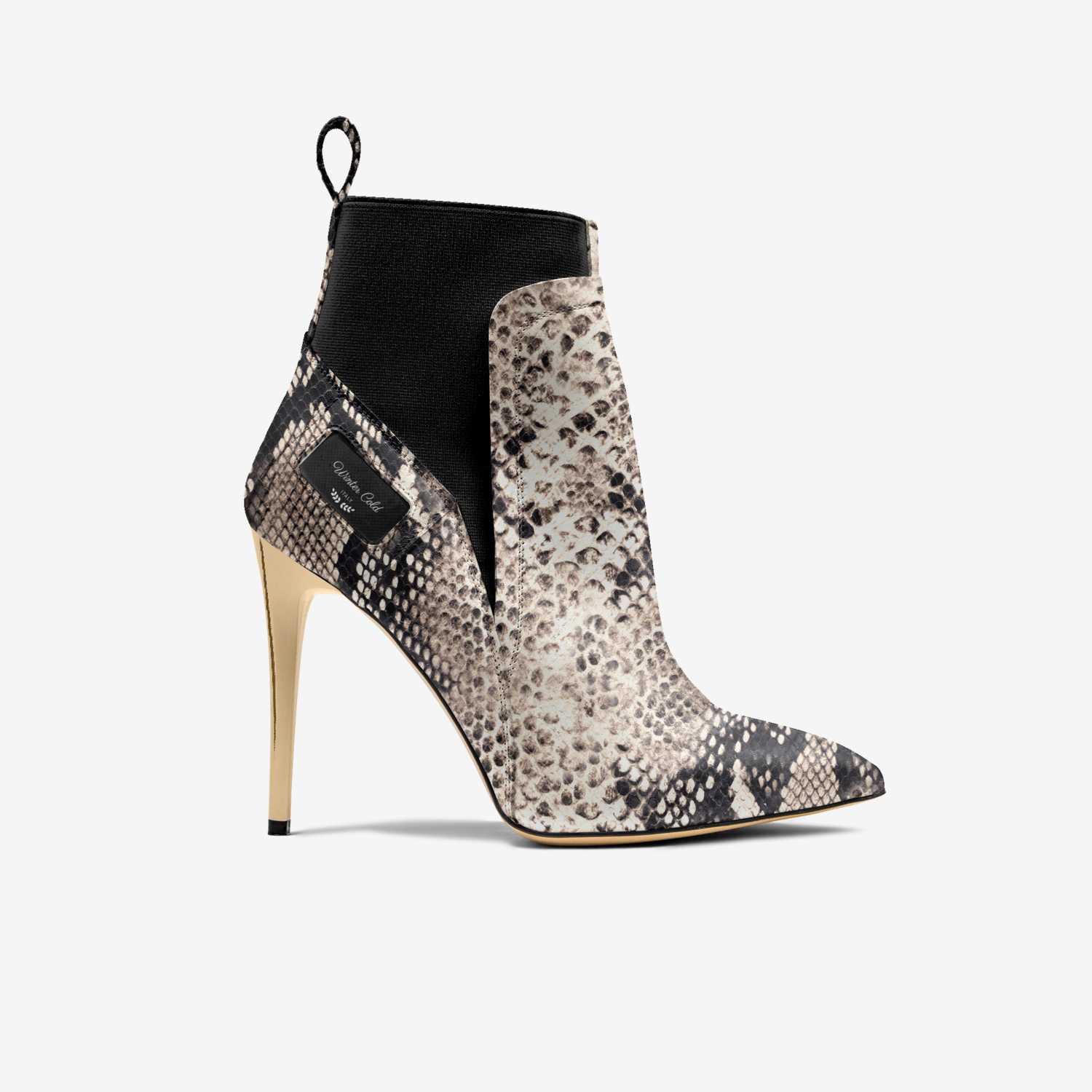 Winter Cold custom made in Italy shoes by Terrence Degree | Side view