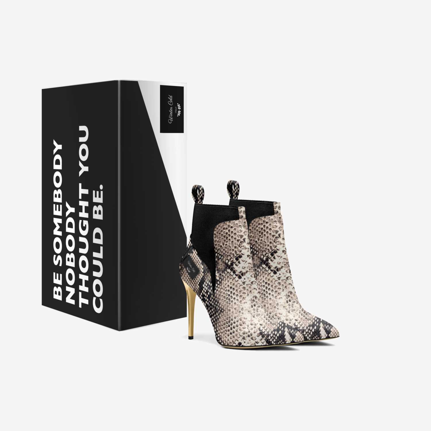 Winter Cold custom made in Italy shoes by Terrence Degree | Box view