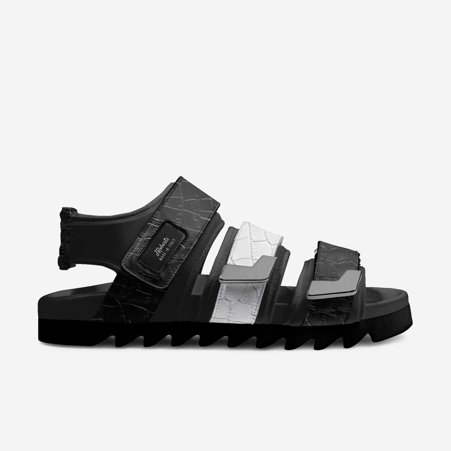 JRoberts custom made in Italy shoes by Jaylen Black | Side view