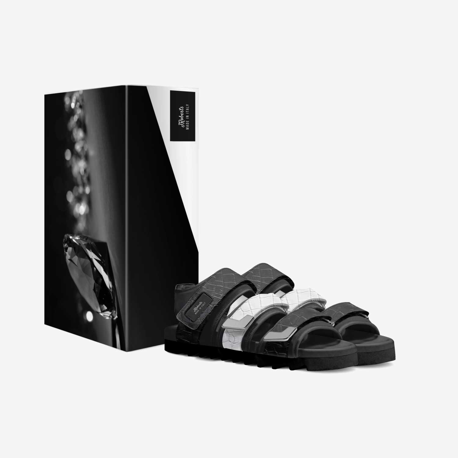 JRoberts custom made in Italy shoes by Jaylen Black | Box view
