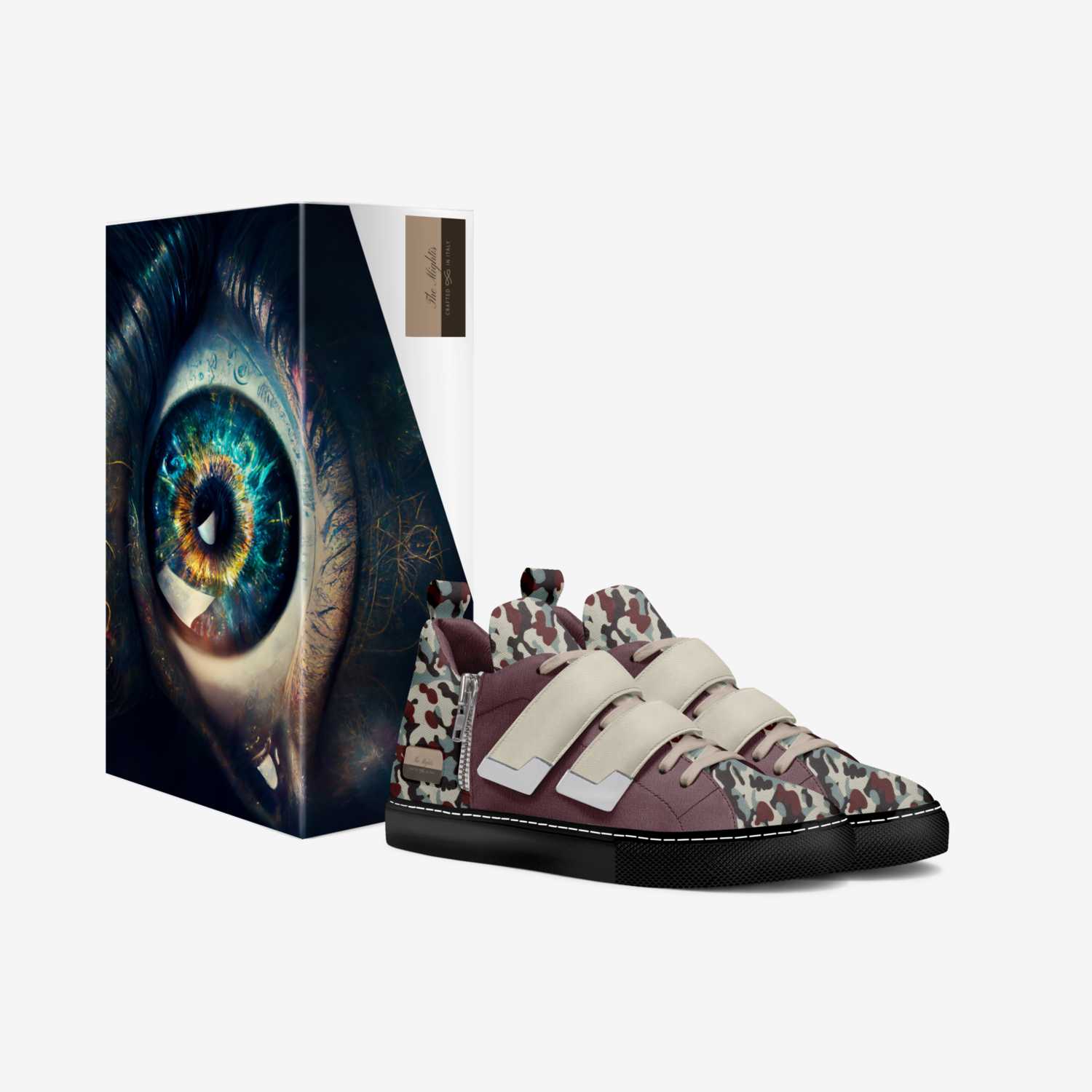 The Mightis custom made in Italy shoes by Tracie L Harrison | Box view