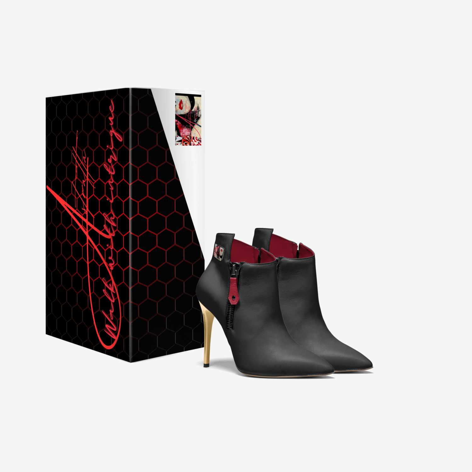 SG02.27 custom made in Italy shoes by Tiffany Guido | Box view