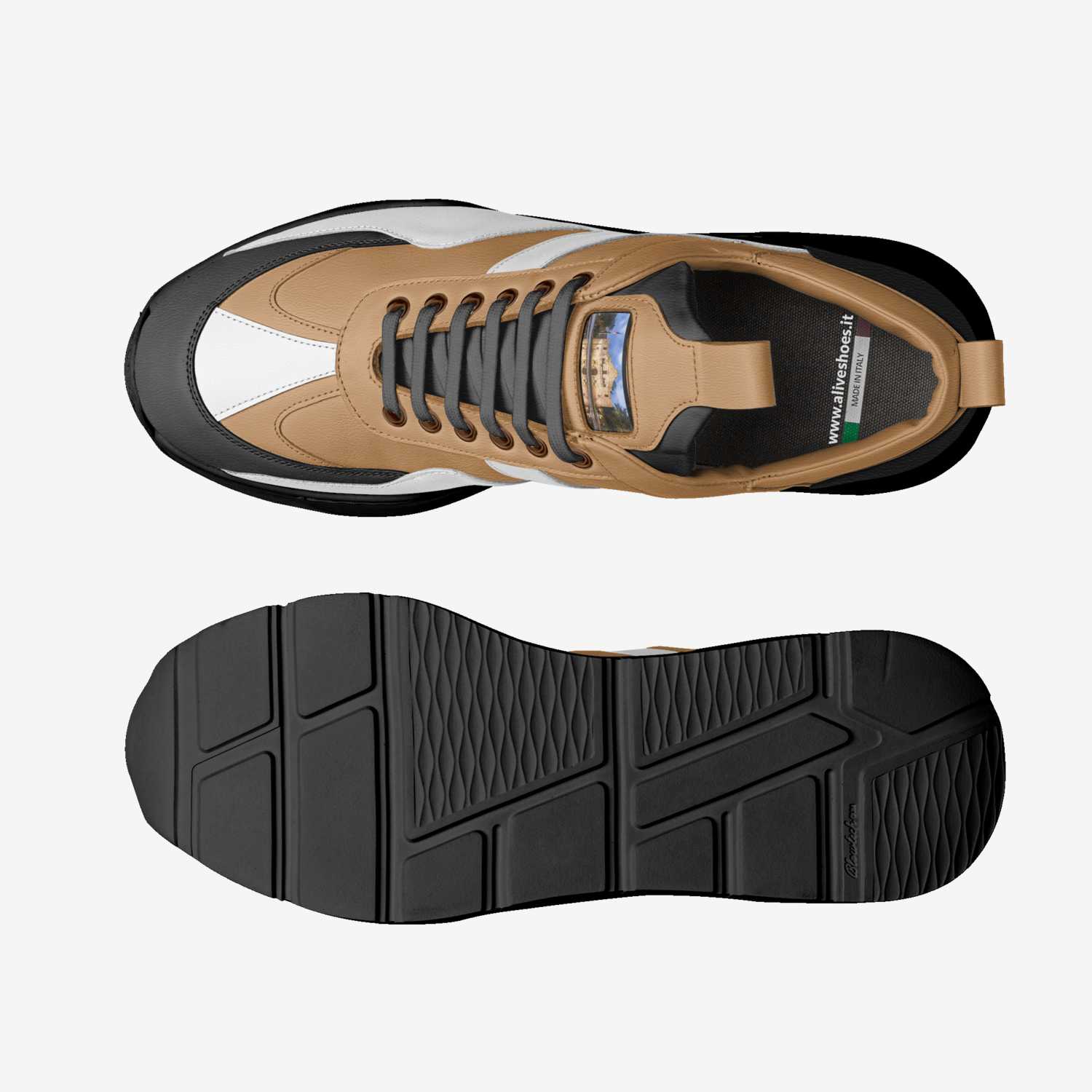 Alamo styles custom made in Italy shoes by Alexus White | Top view