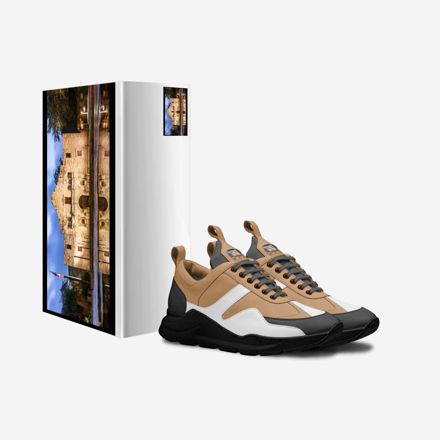 Alamo styles custom made in Italy shoes by Alexus White | Box view