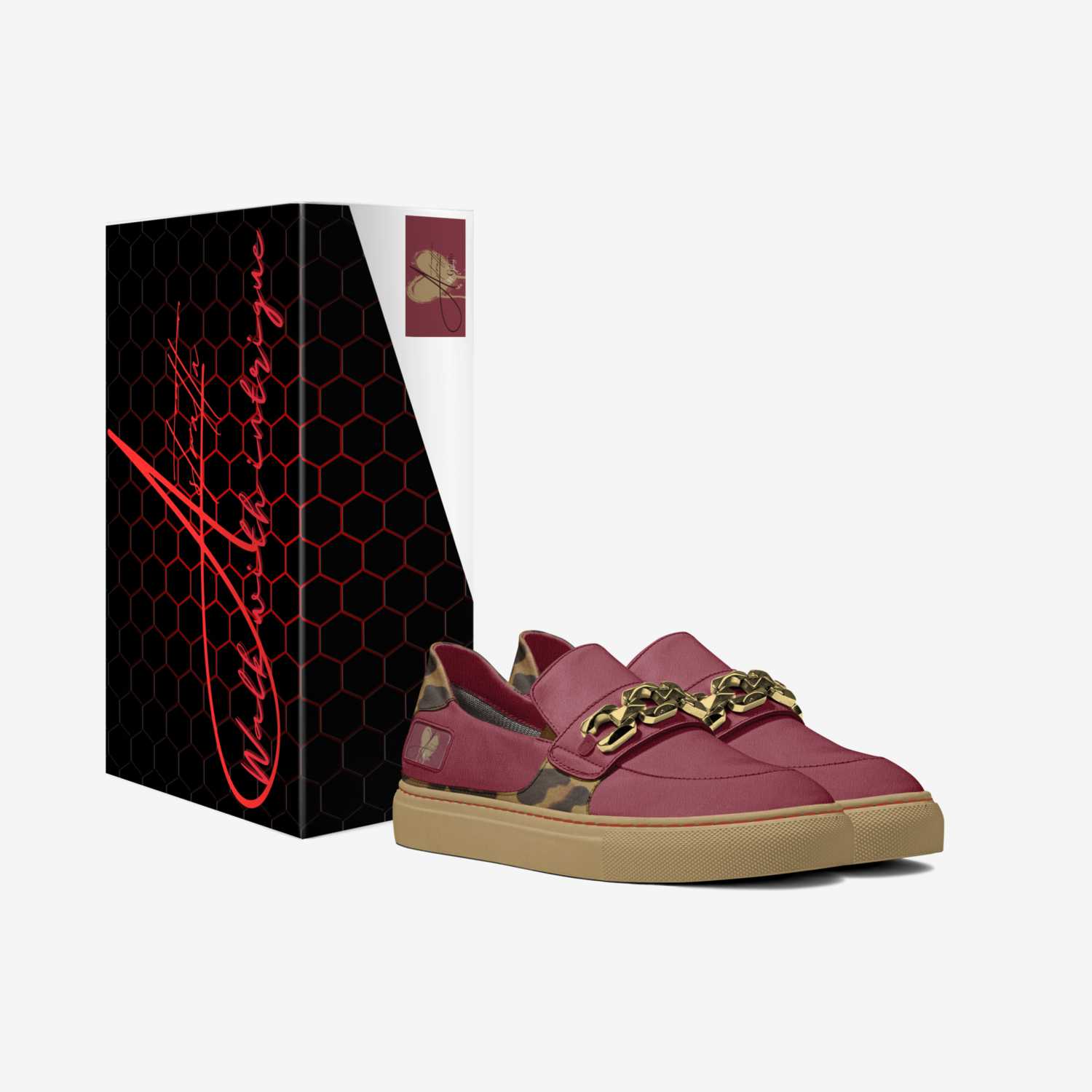 VG02.14 custom made in Italy shoes by Tiffany Guido | Box view