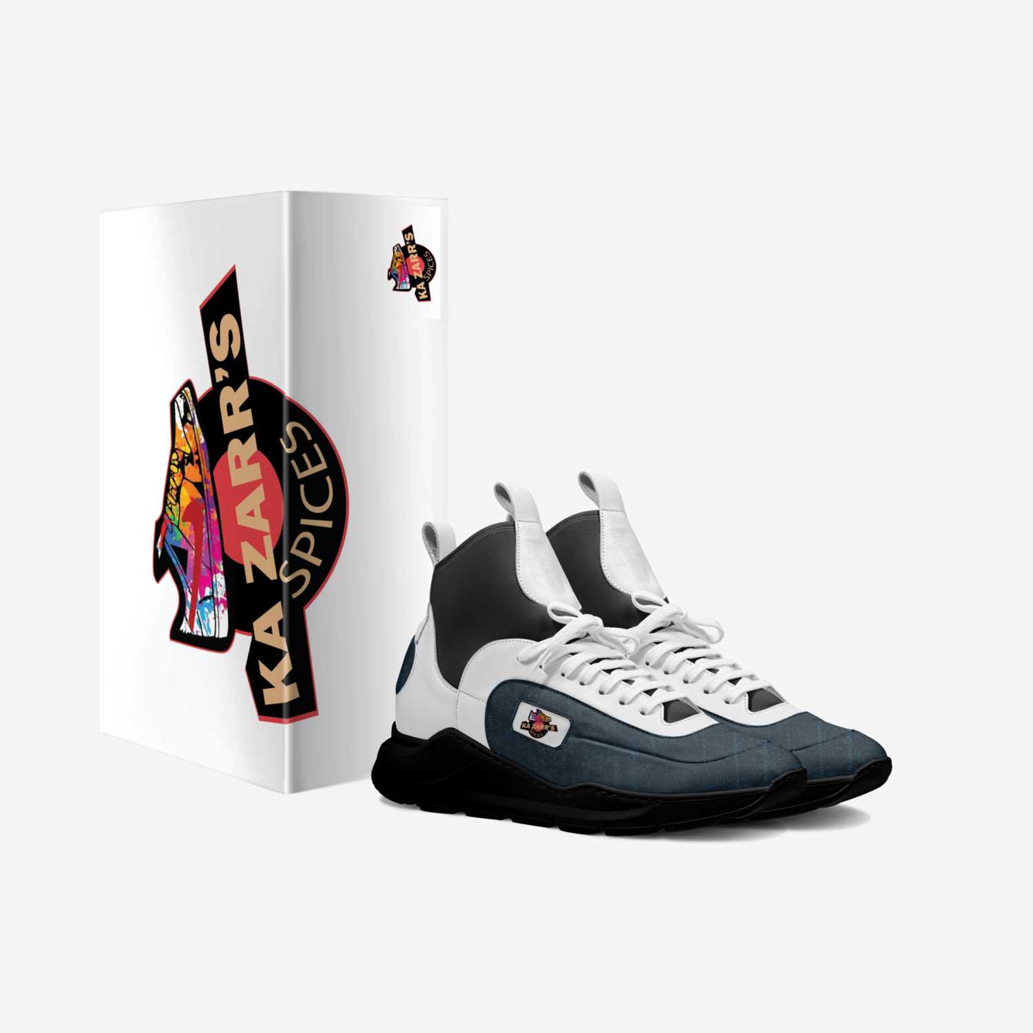 K-SPICY custom made in Italy shoes by Kazarr Coleman | Box view