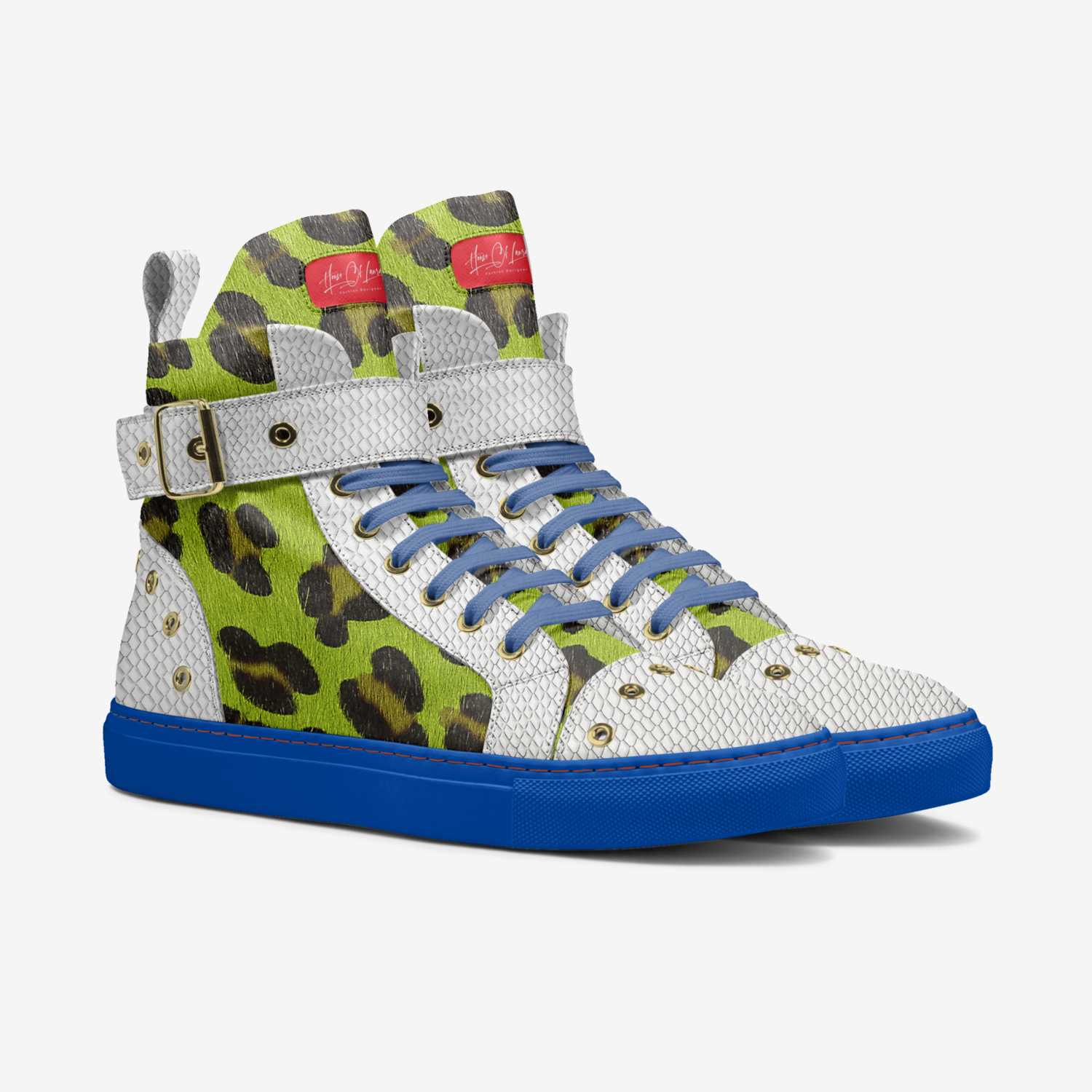 Messiah Edition custom made in Italy shoes by Colette Bates | Double view