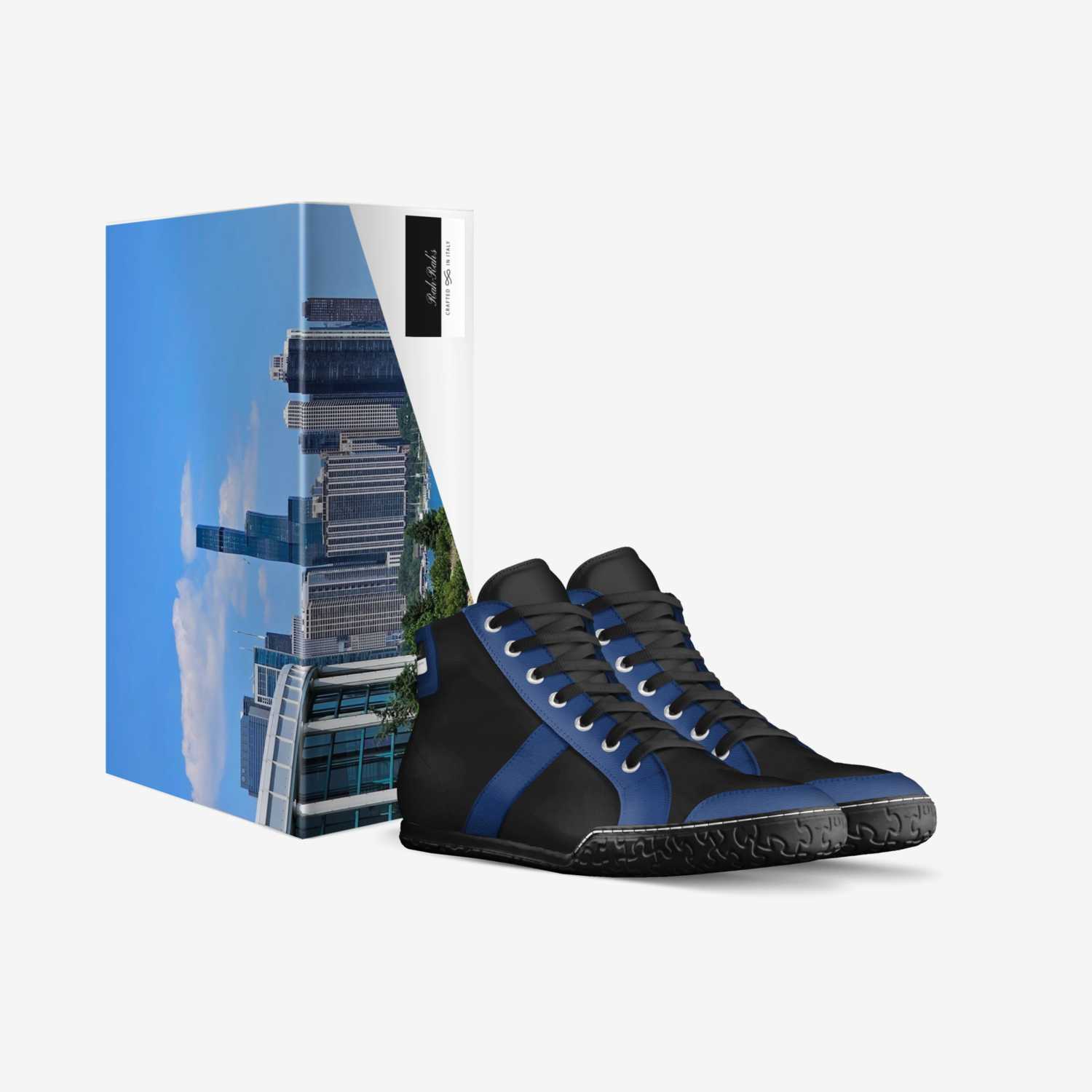 Rah-Rah's custom made in Italy shoes by Sherard Sharpe | Box view