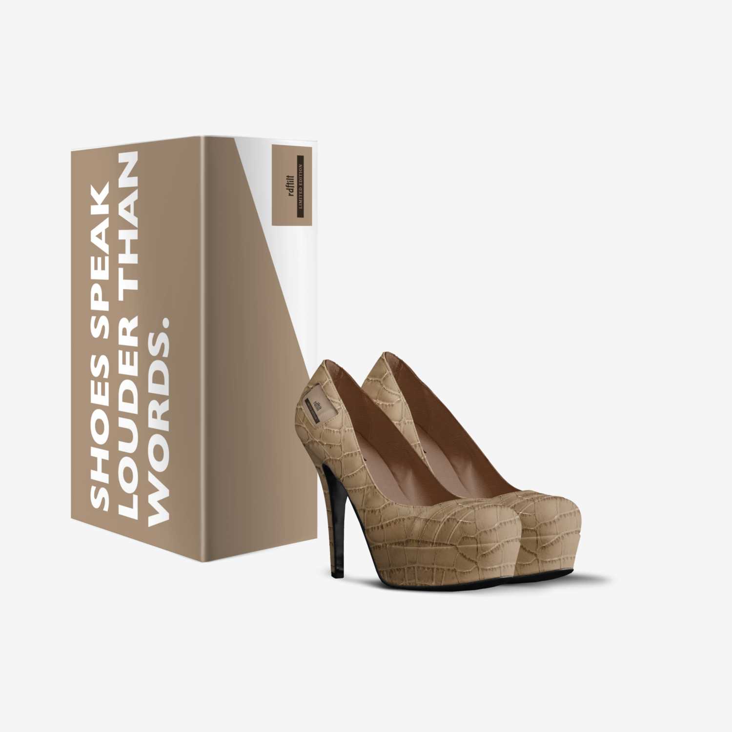 rdftilt custom made in Italy shoes by Rueben Ford | Box view