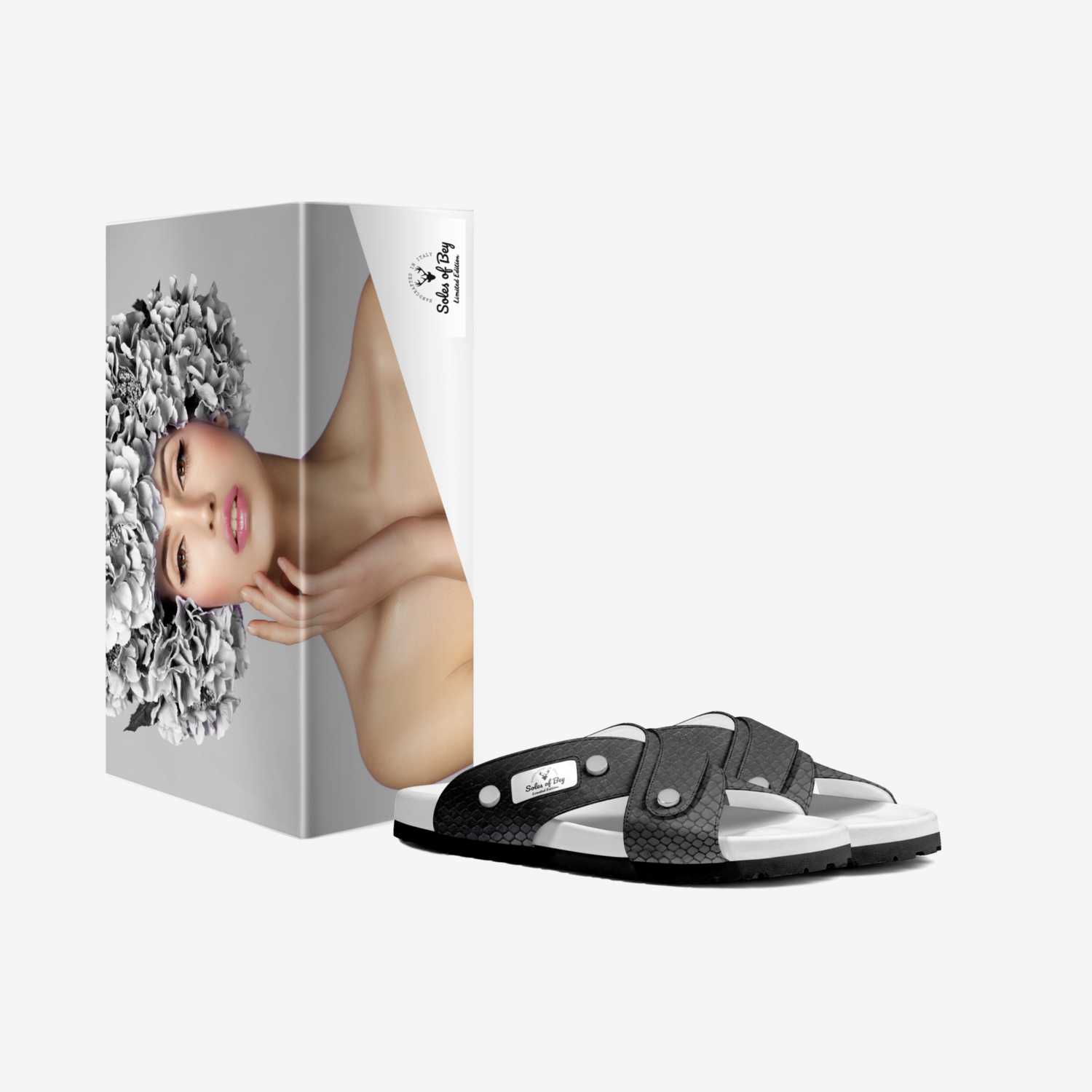 Soles of Bey custom made in Italy shoes by Quiame Bey | Box view
