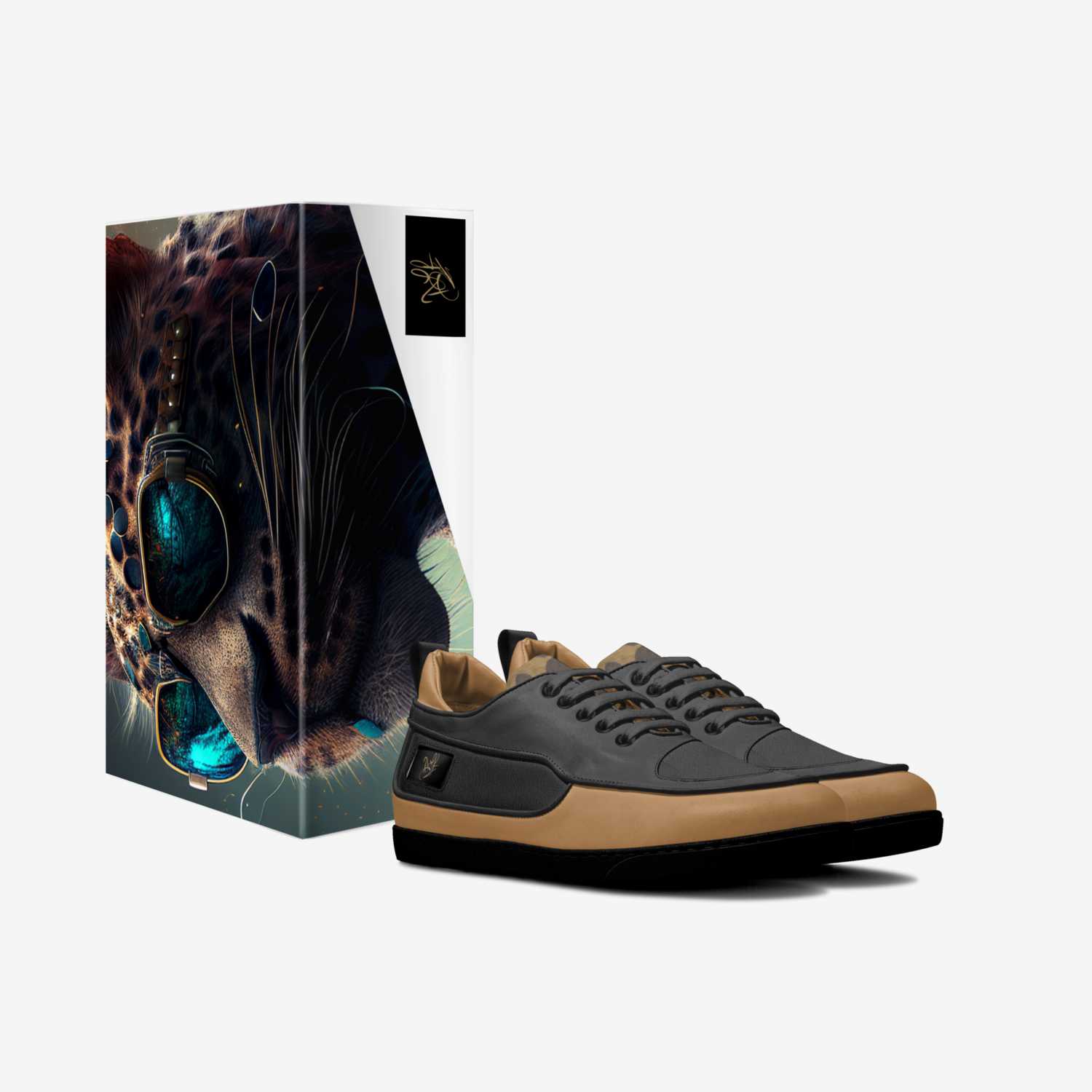 DLR-UNKZ1 custom made in Italy shoes by David Robinson | Box view