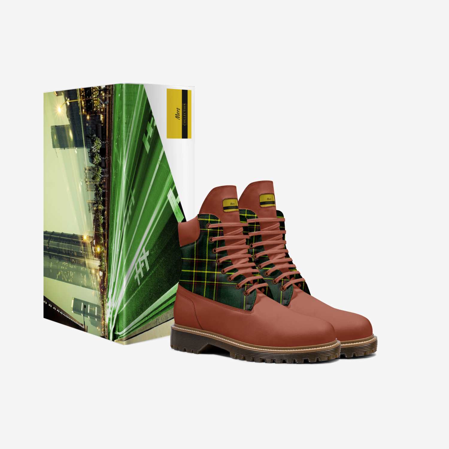 Mers custom made in Italy shoes by Michelle E Richardson | Box view