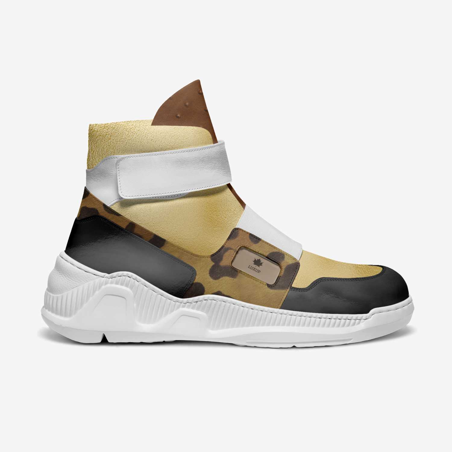 Luxup custom made in Italy shoes by Dwayne White | Side view